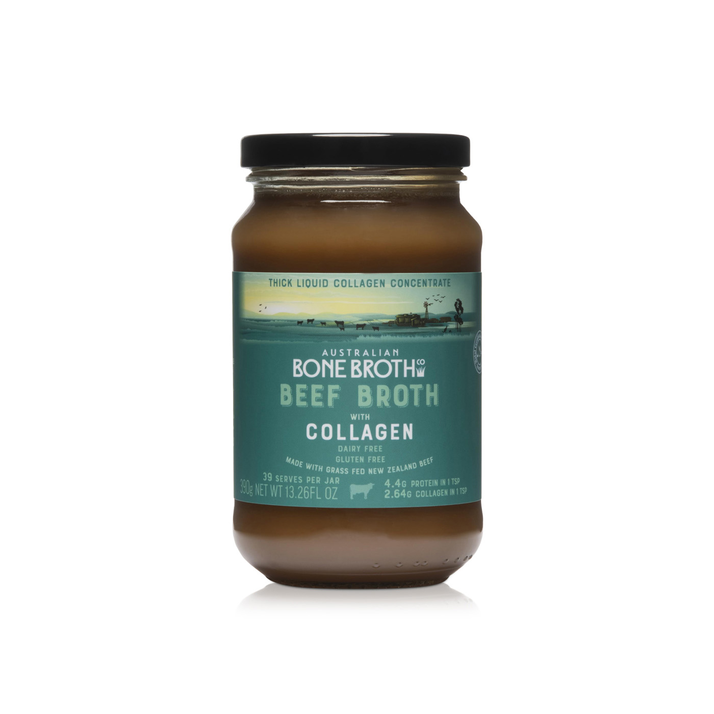 Bone Broth Co Beef Broth with Collagen Concentrate 390g