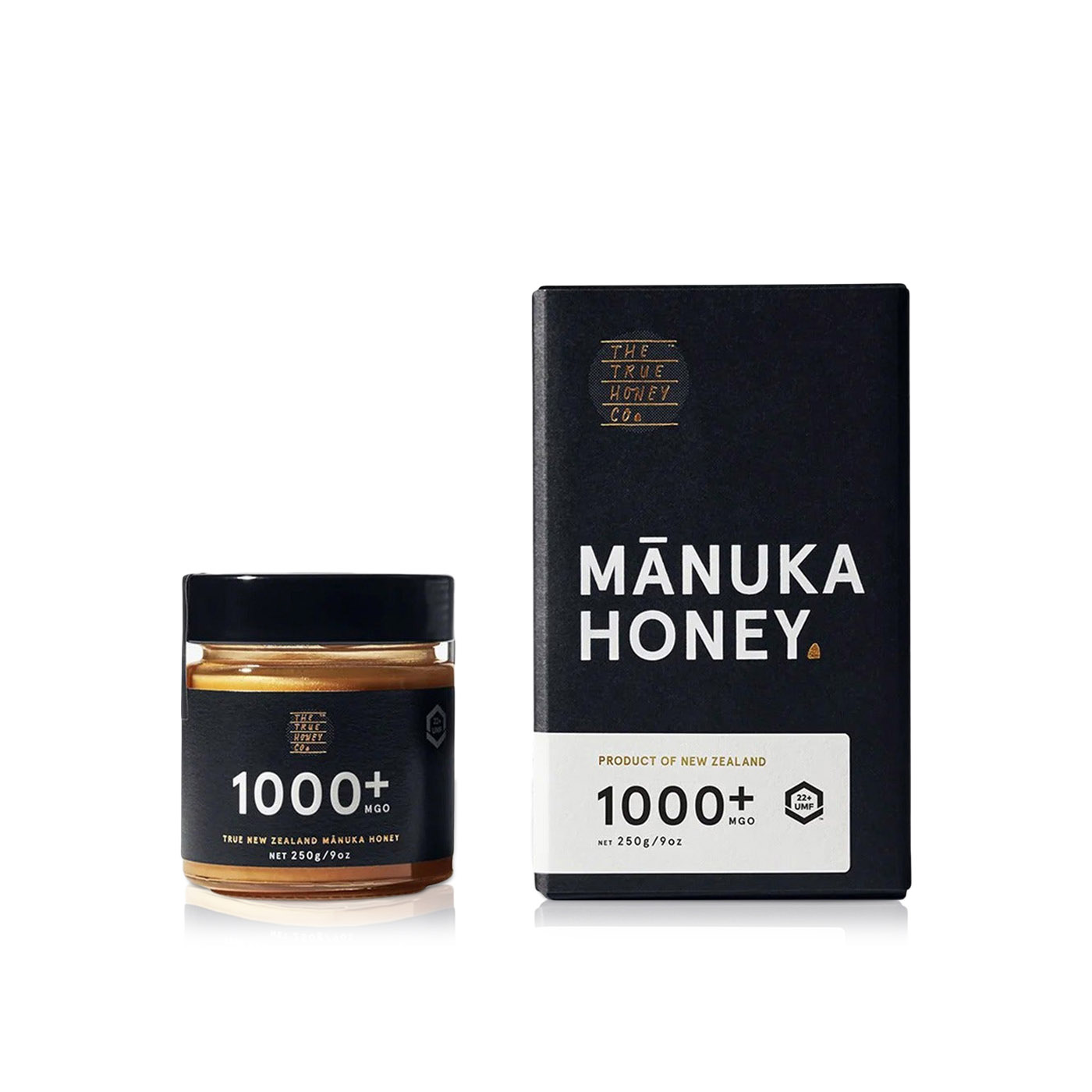 The True Honey Co Manuka Honey MGO1000+ 250g