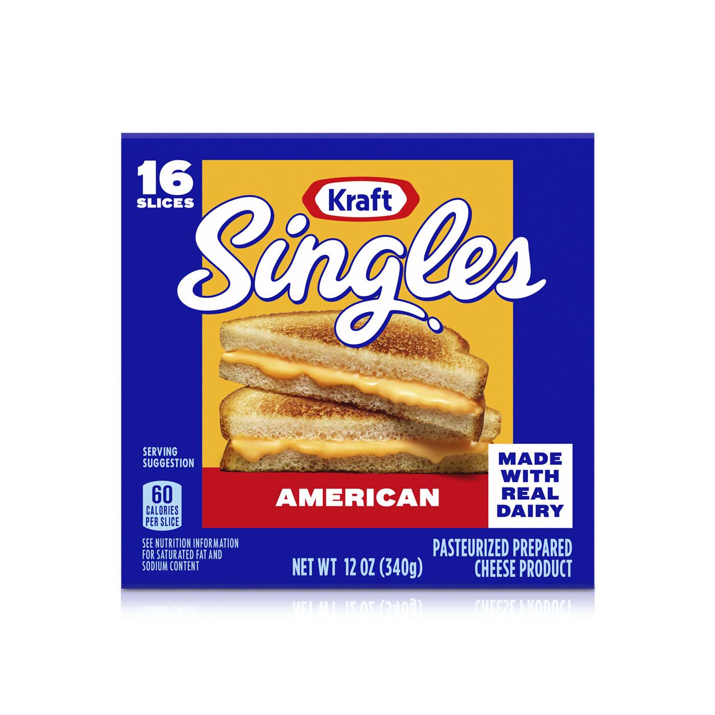 Kraft 16 Slices American Singles 340g