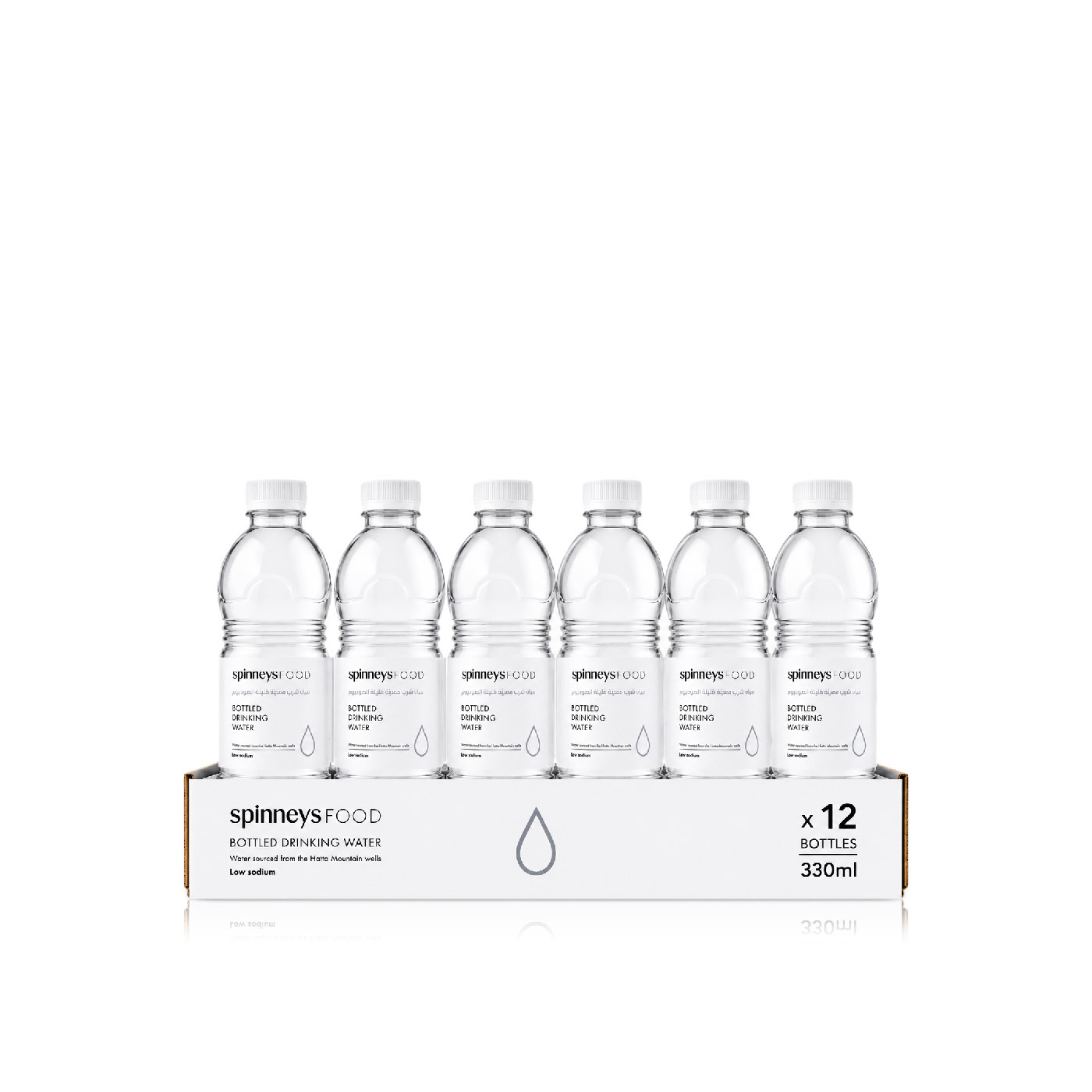 Spinneysfood Bottled Water 300ml x 12