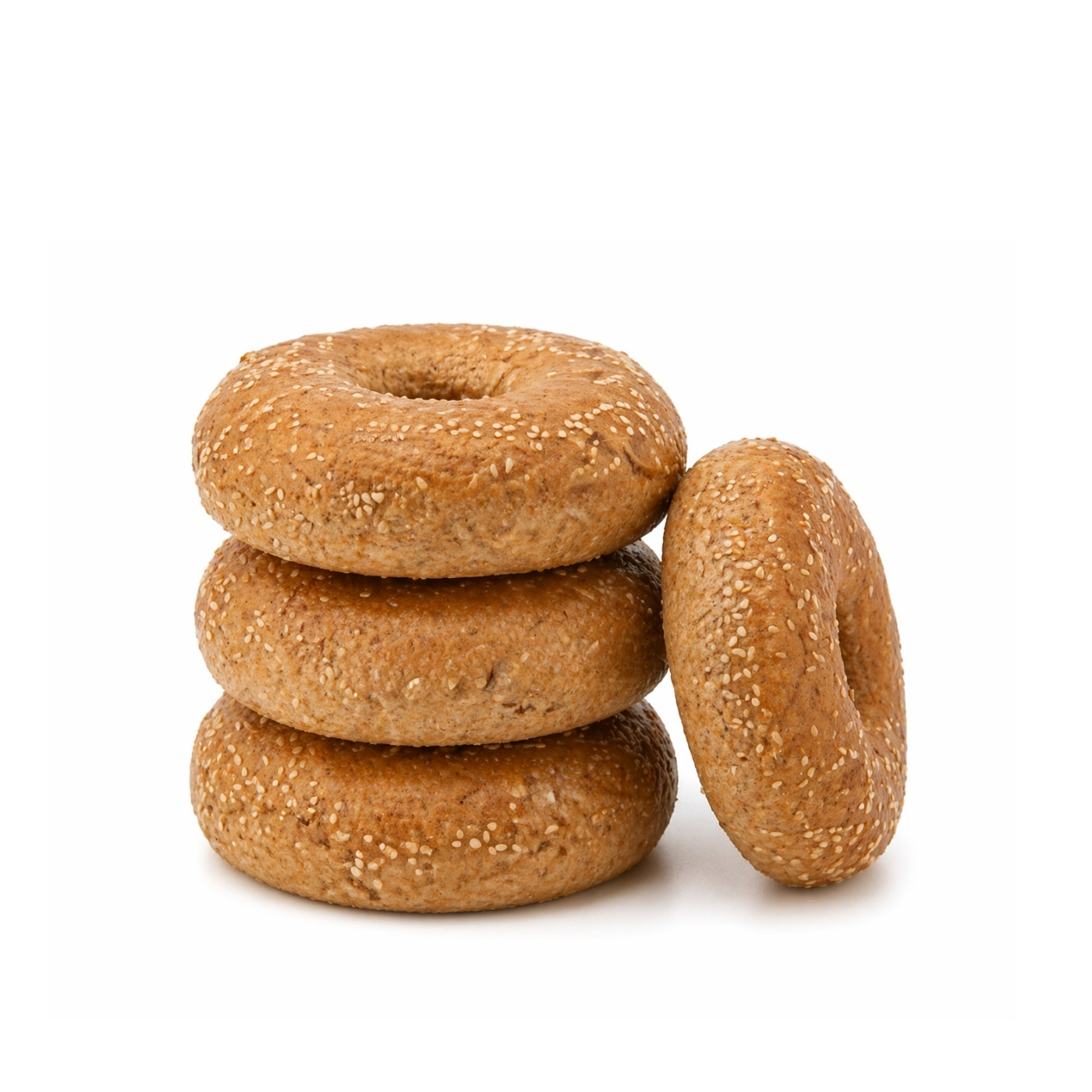 Spinneysfood Whole Wheat Bagel Buns x 4