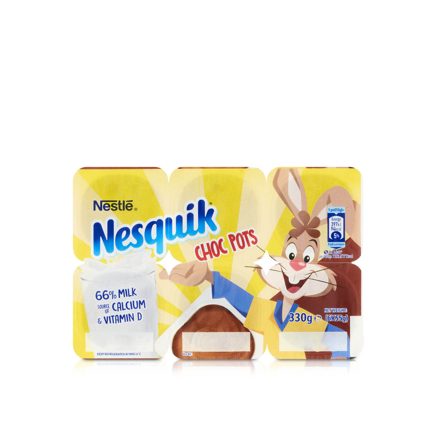 Nesquik Choc Pots 6 x 55g