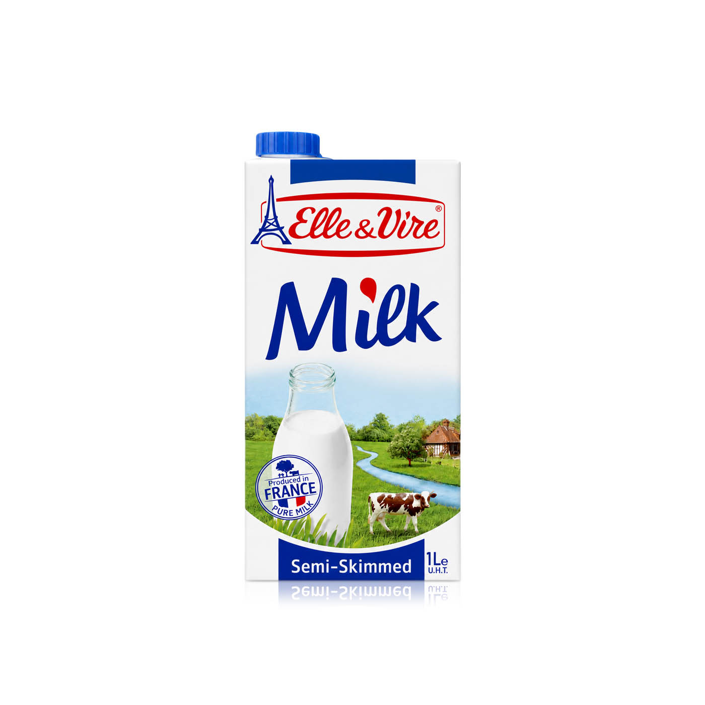 Elle & Vire Semi Skimmed Uht Milk 1 litre