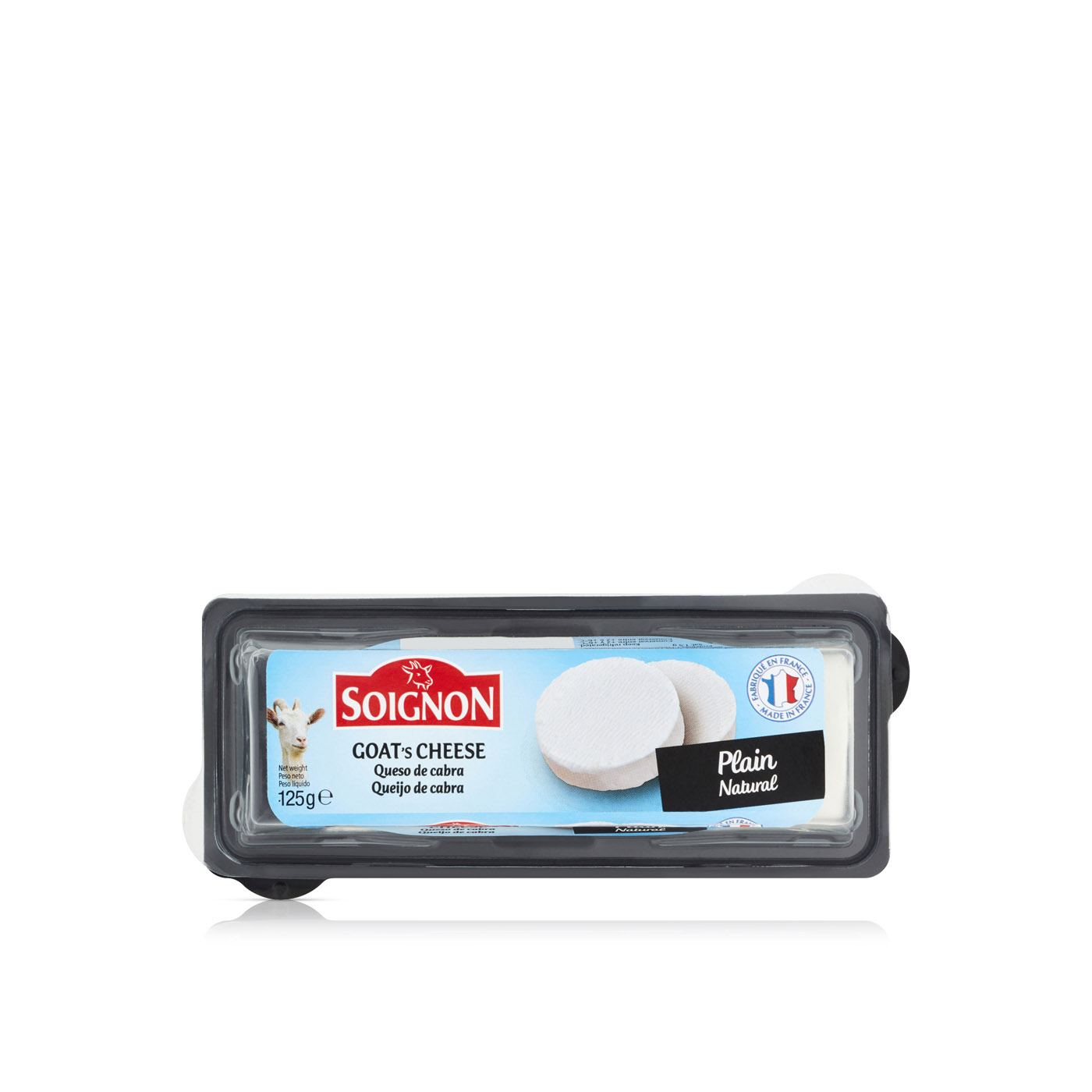Soignon Plain Goat Cheese Log 125g