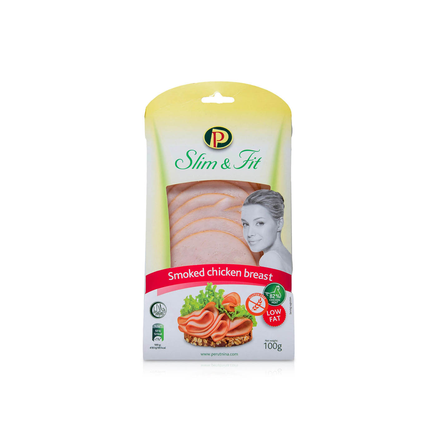 Perutina Smoked Chicken breast Slice100g