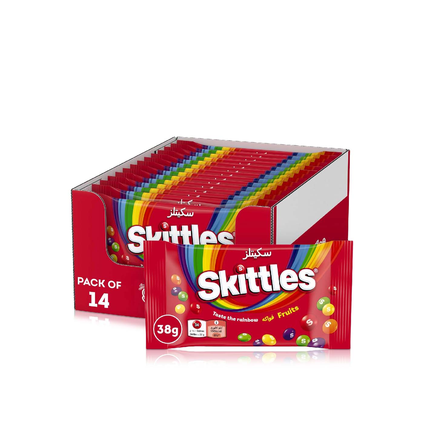 Skittles Fruits 38g x 14