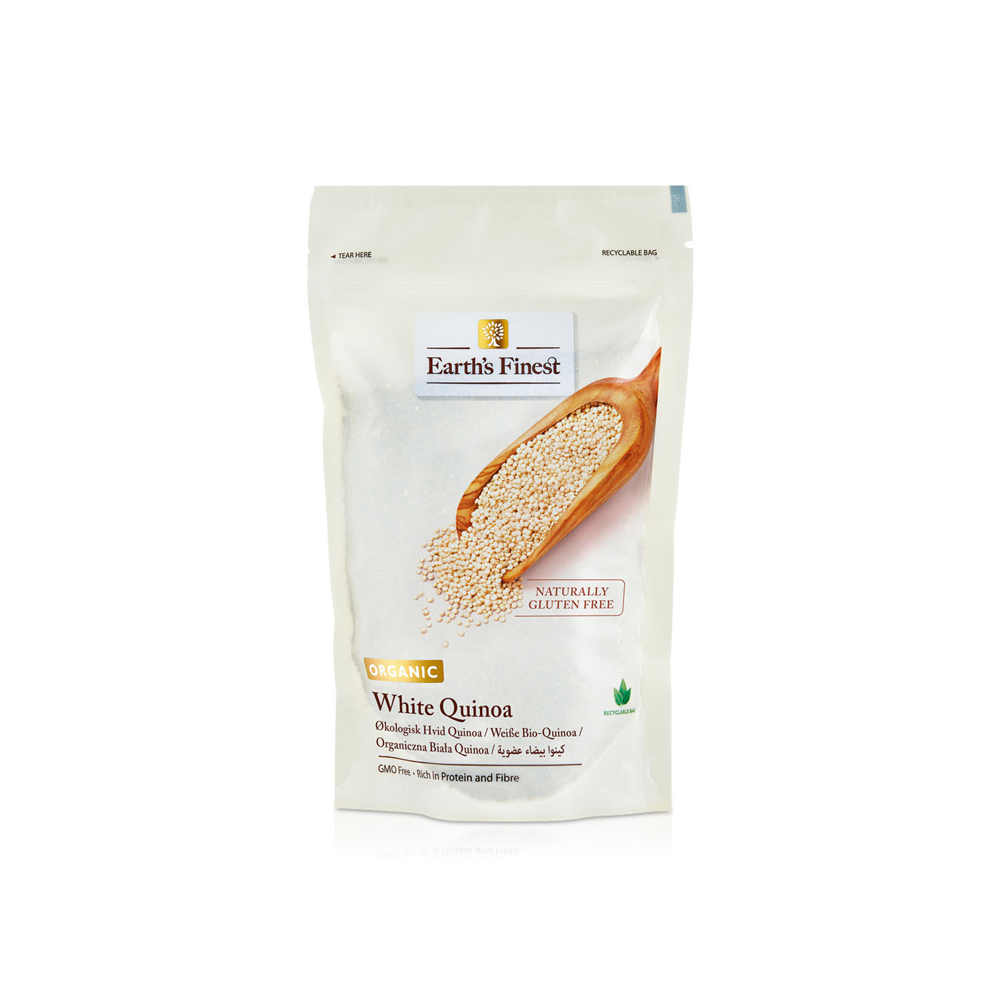 Earths Finest Organic White Quinoa 340g