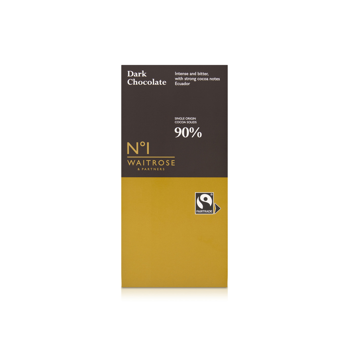 Waitrose No. 1 Ecuador Dark Chocolate 90% 100g