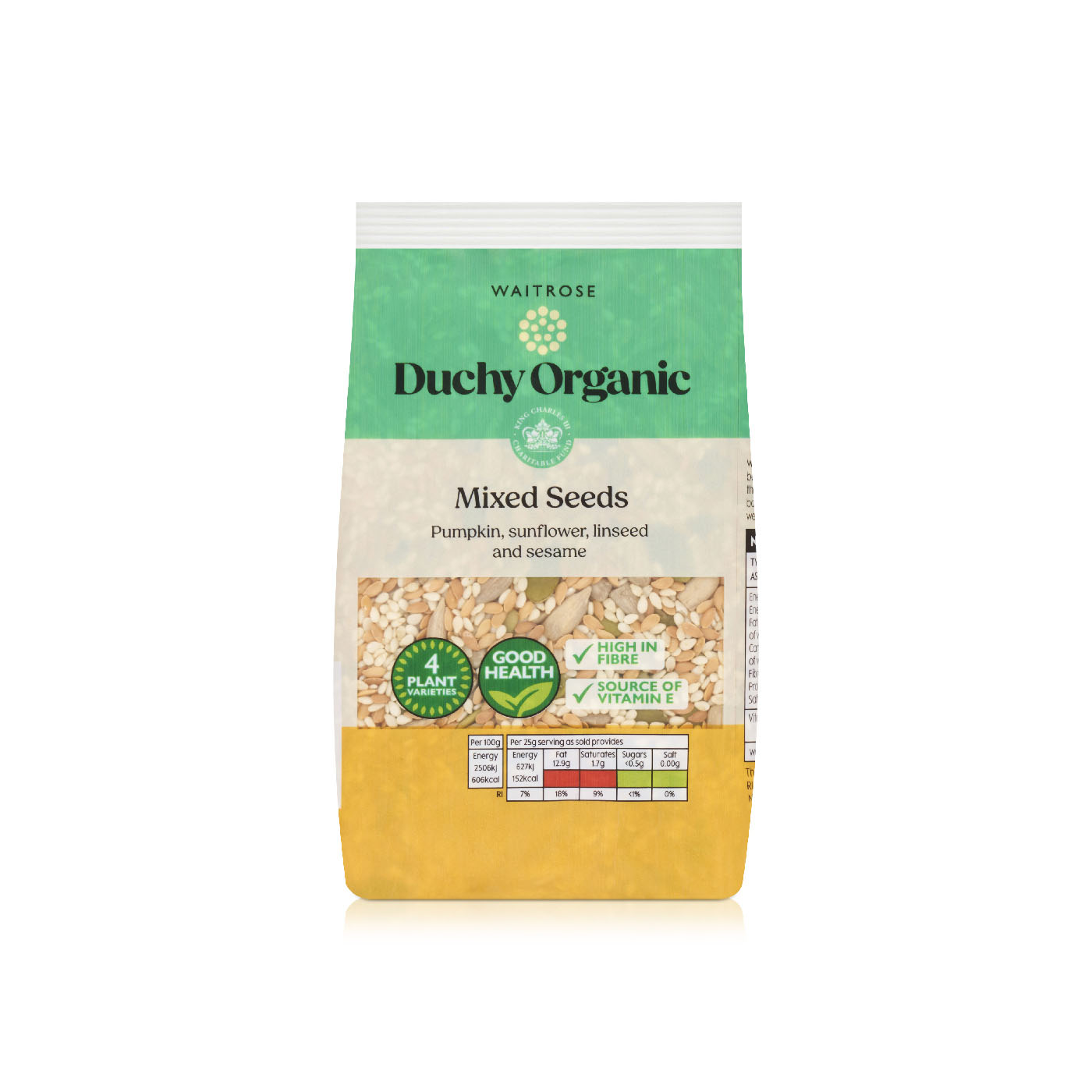 Waitrose Duchy Organic Mixed Seeds 150g