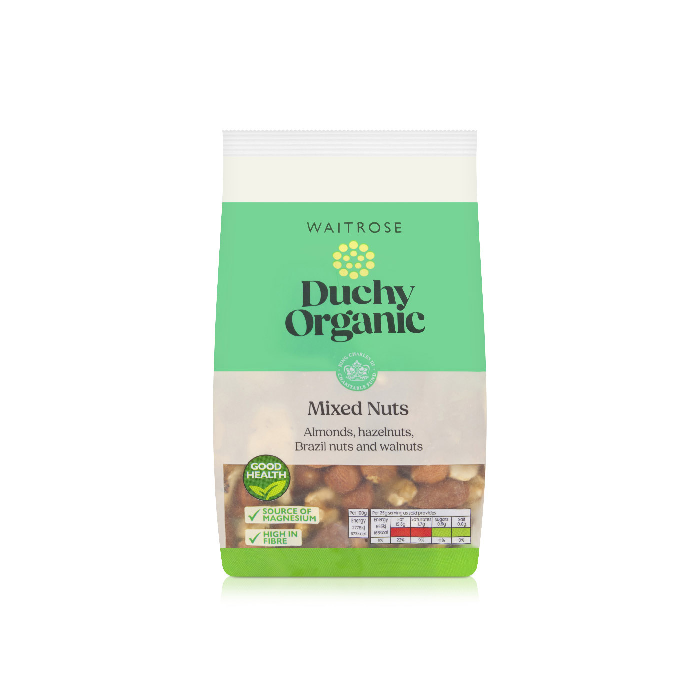 Waitrose Duchy Organic Mixed Nuts 180g