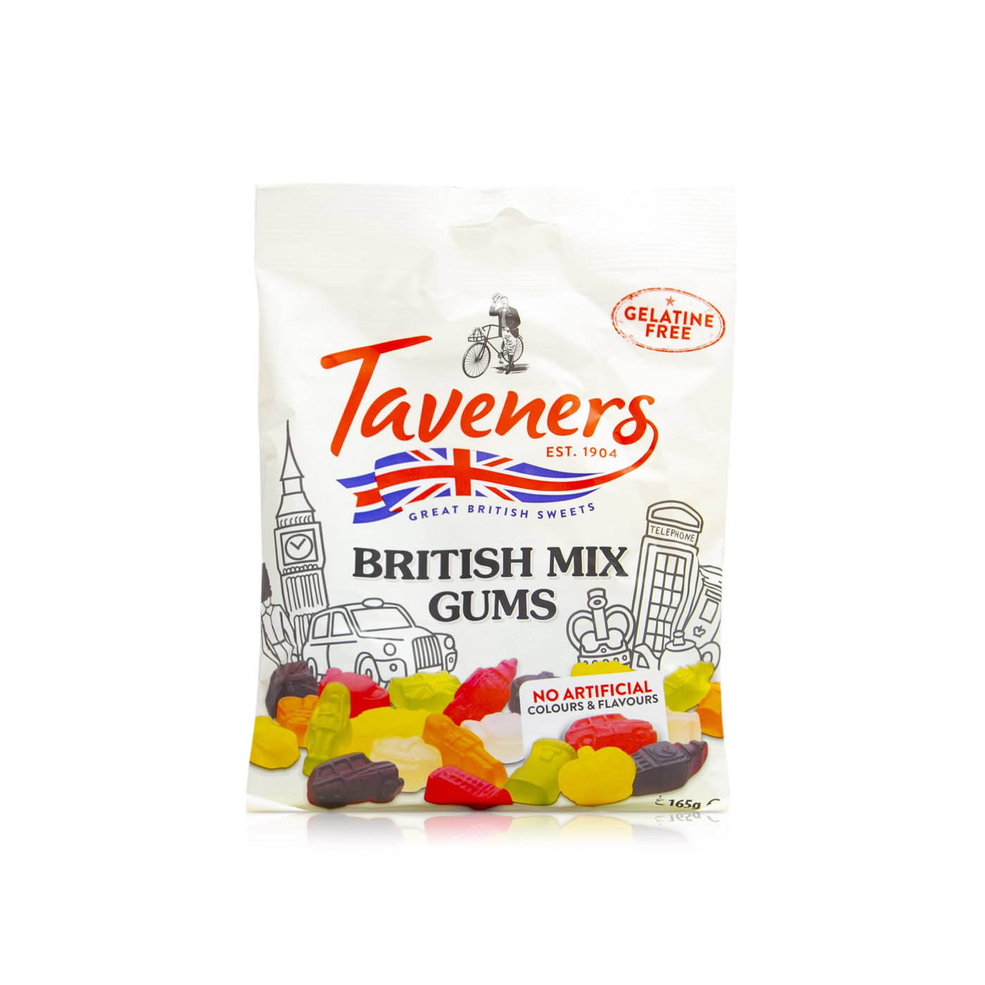 Taveners Biritish Mix Gums 165g