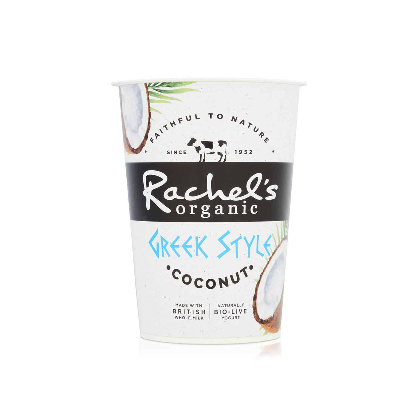 Rachel's Organic Greek Style Yoghurt with Coconut 450g