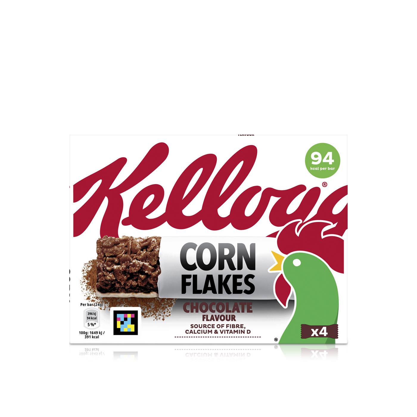 Kellogg's Chocolate Corn Flakes Snack Bars 24g x 4