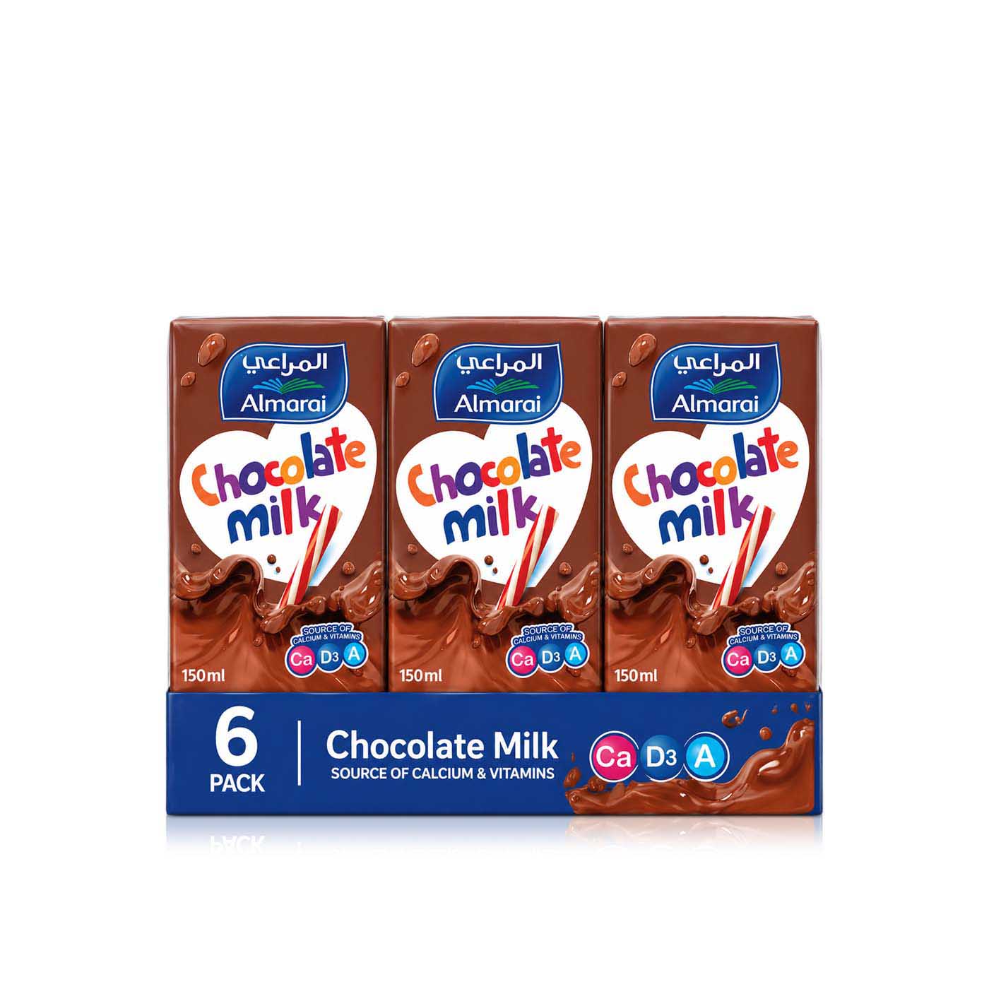 Almarai Chocolate Milk 150ml x 6