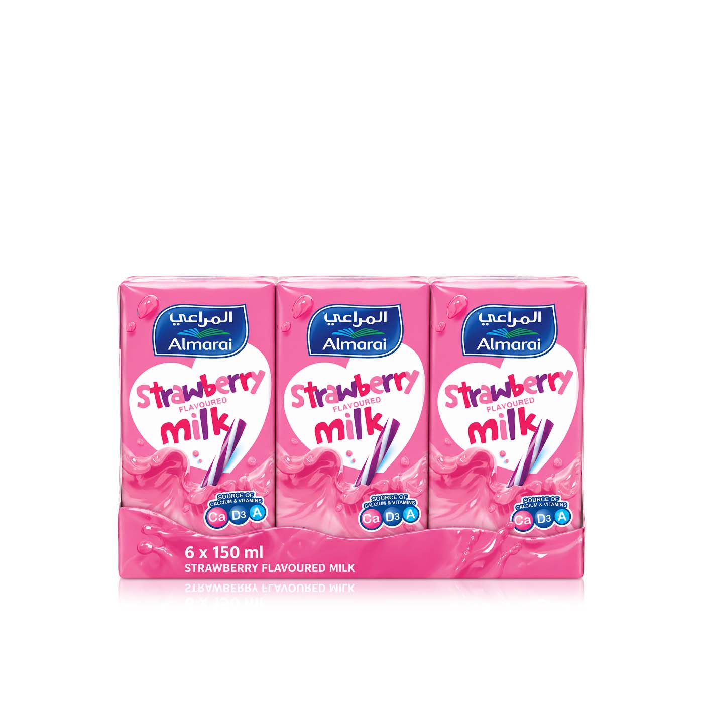 Almarai Strawberry Milk 6 x 150ml