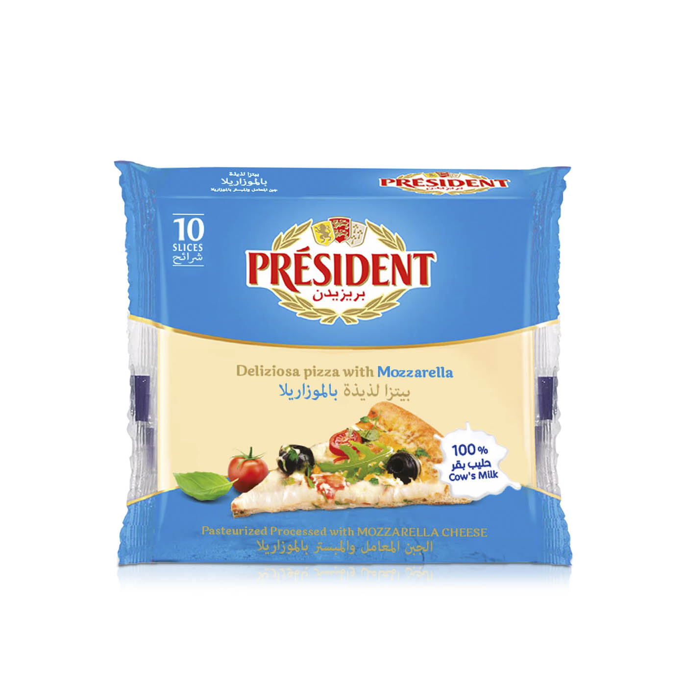 President Mozzarella Slices x 10 200g