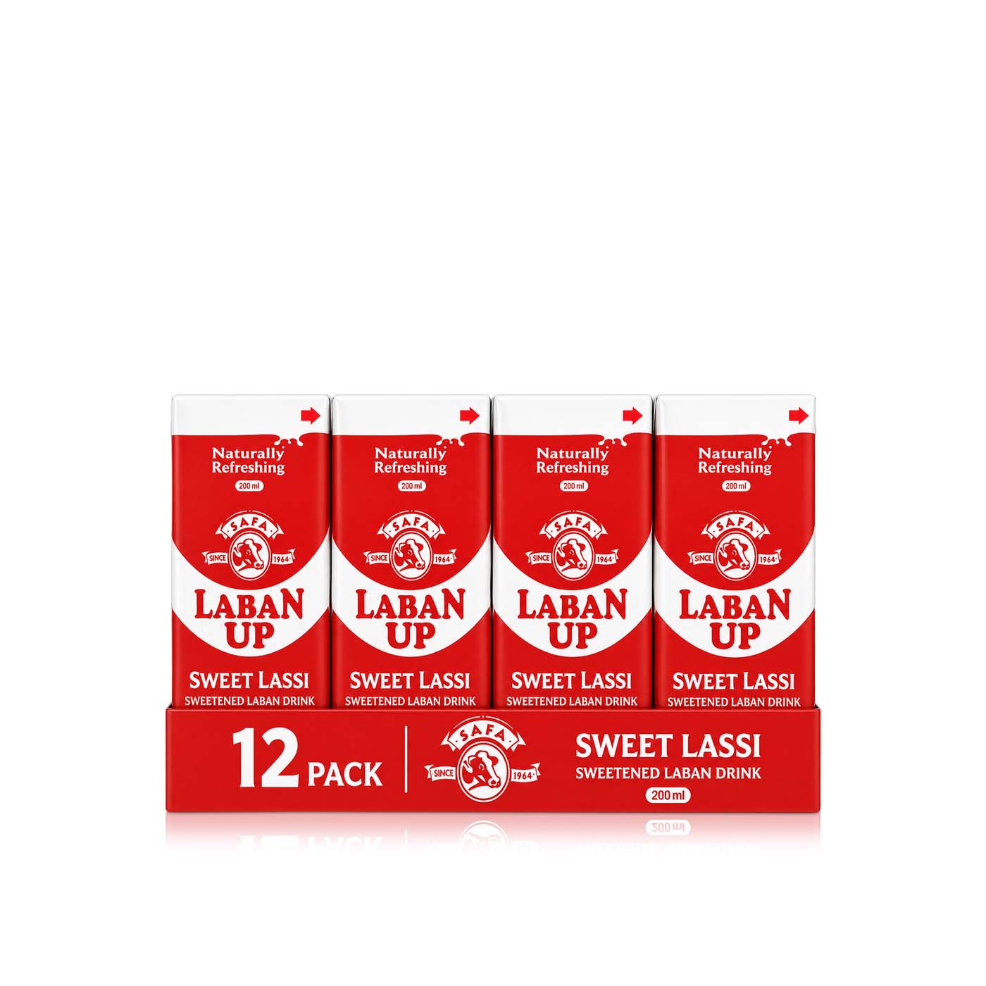 Safa Laban Up Sweet Lassi 200ml x 12