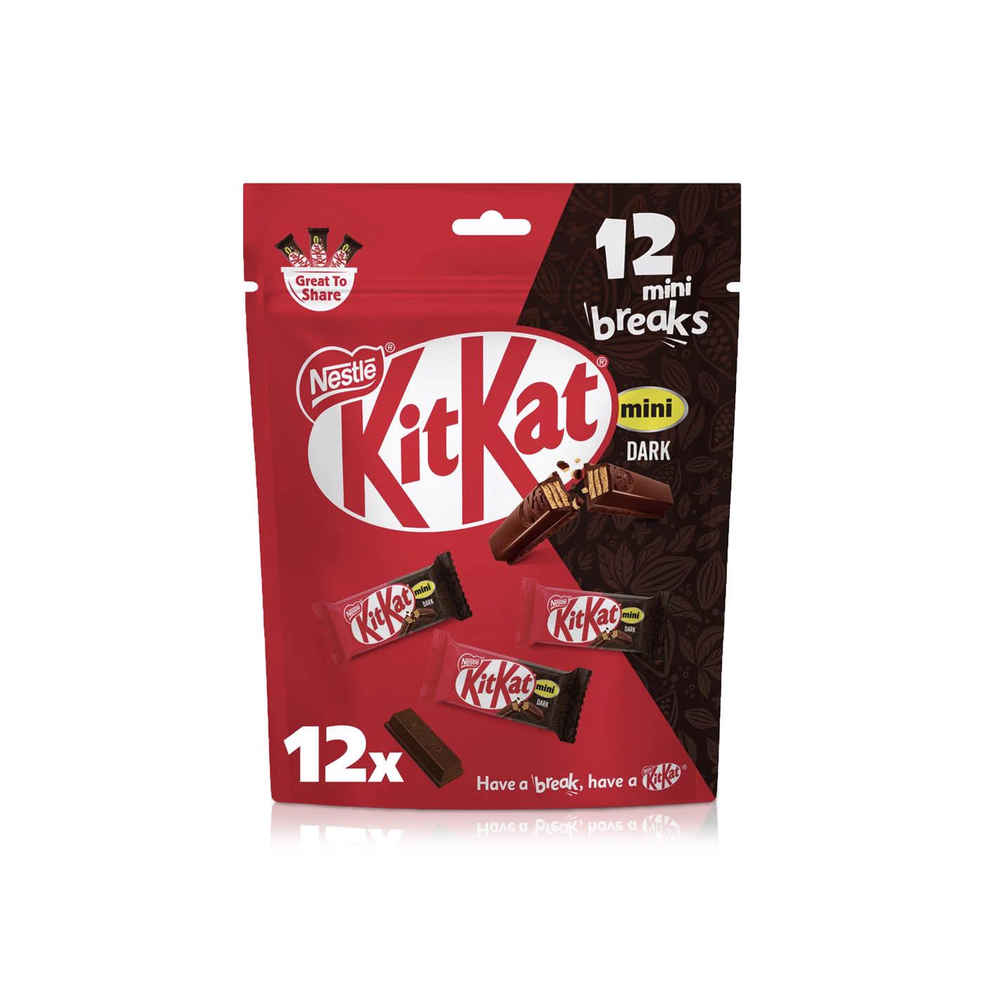 Kitkat 2 Finger Mini Dark Bag 162g