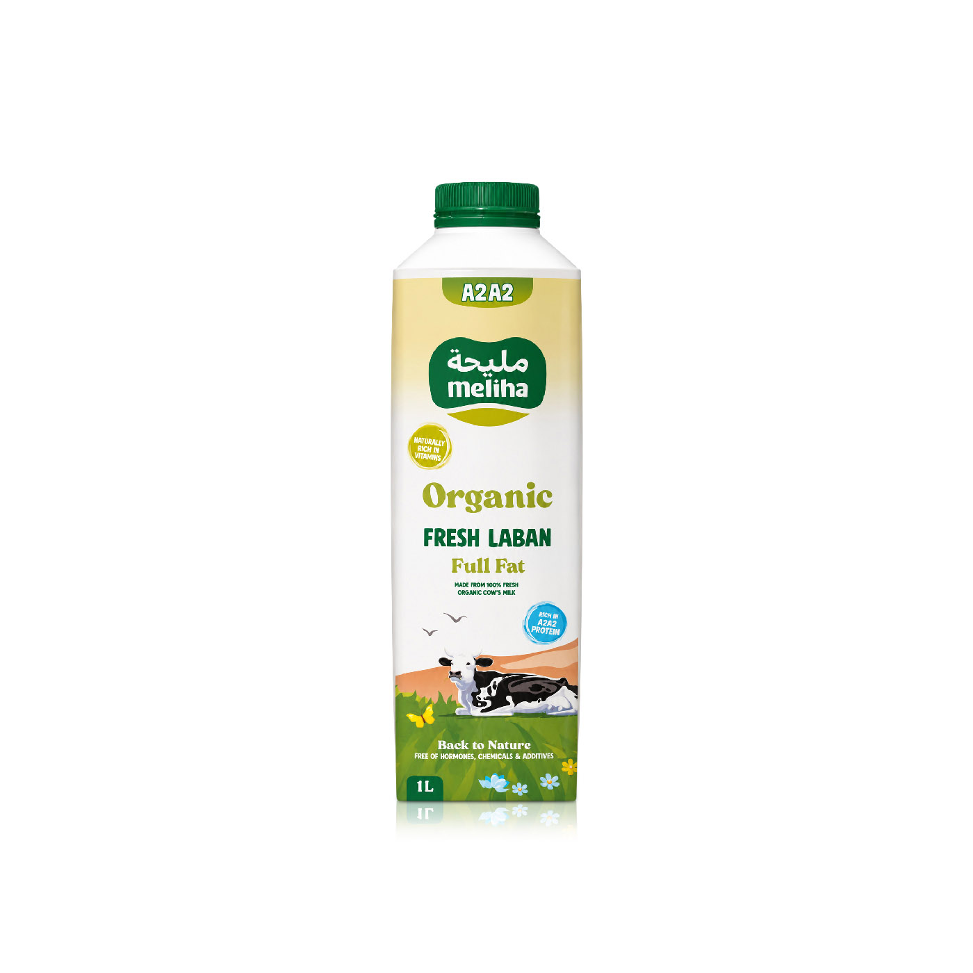 Meliha Organic Fresh Laban 1L