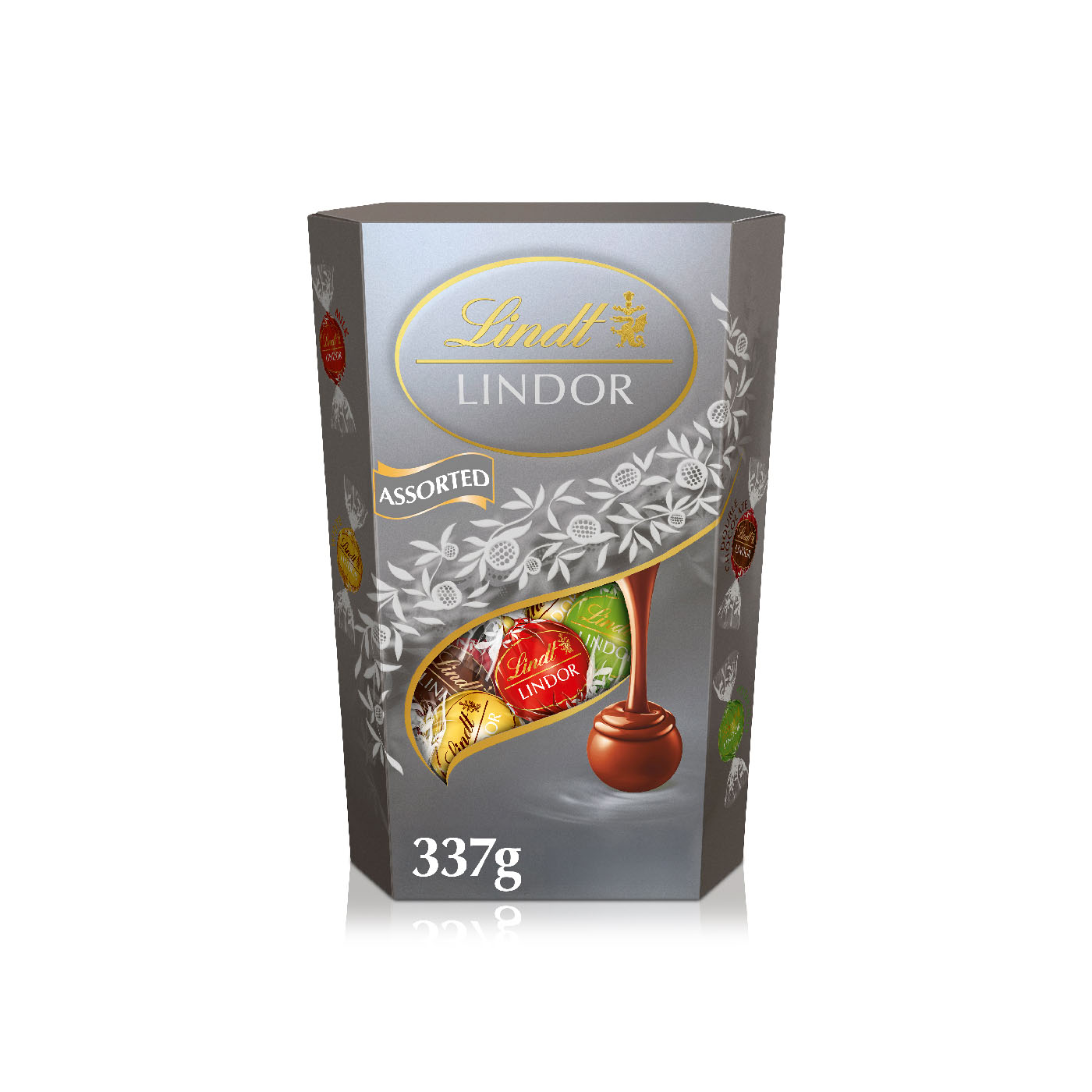 Lindt Lindor Silver Assorted Chocolate Truffles 337g