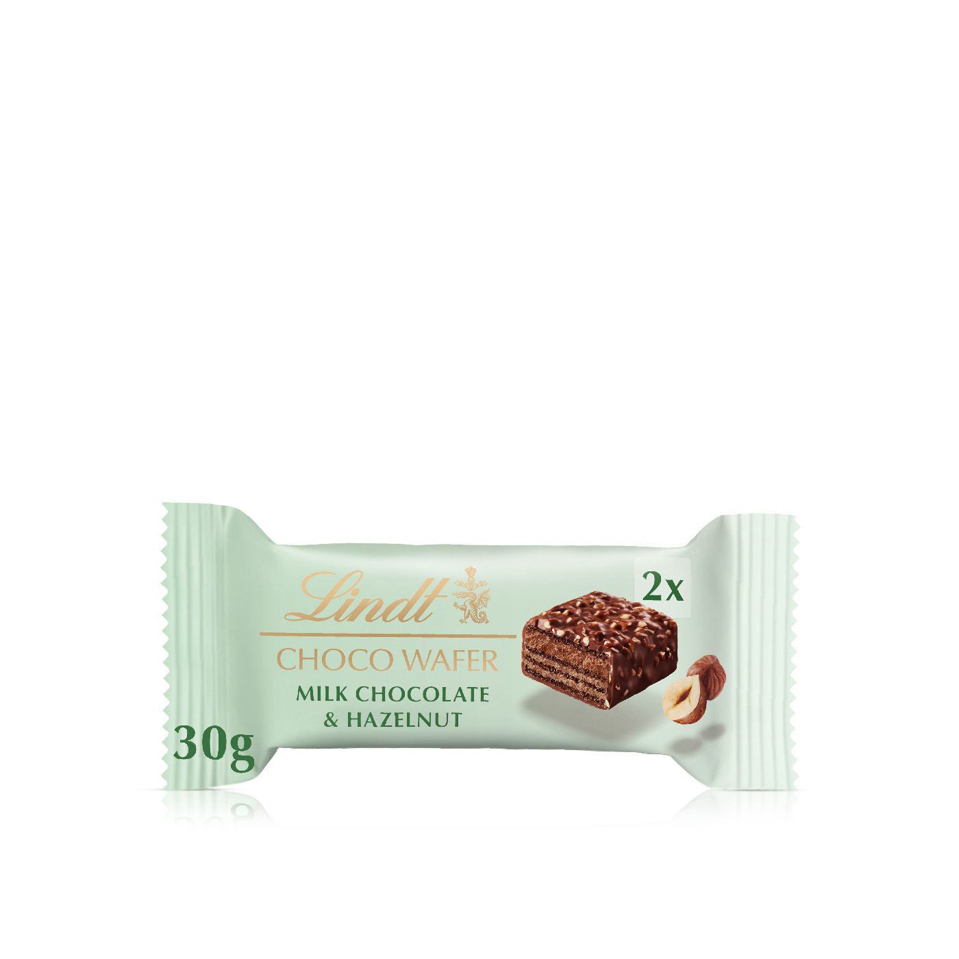 Lindt Choco Wafer Milk Chocolate and Hazelnut 30g