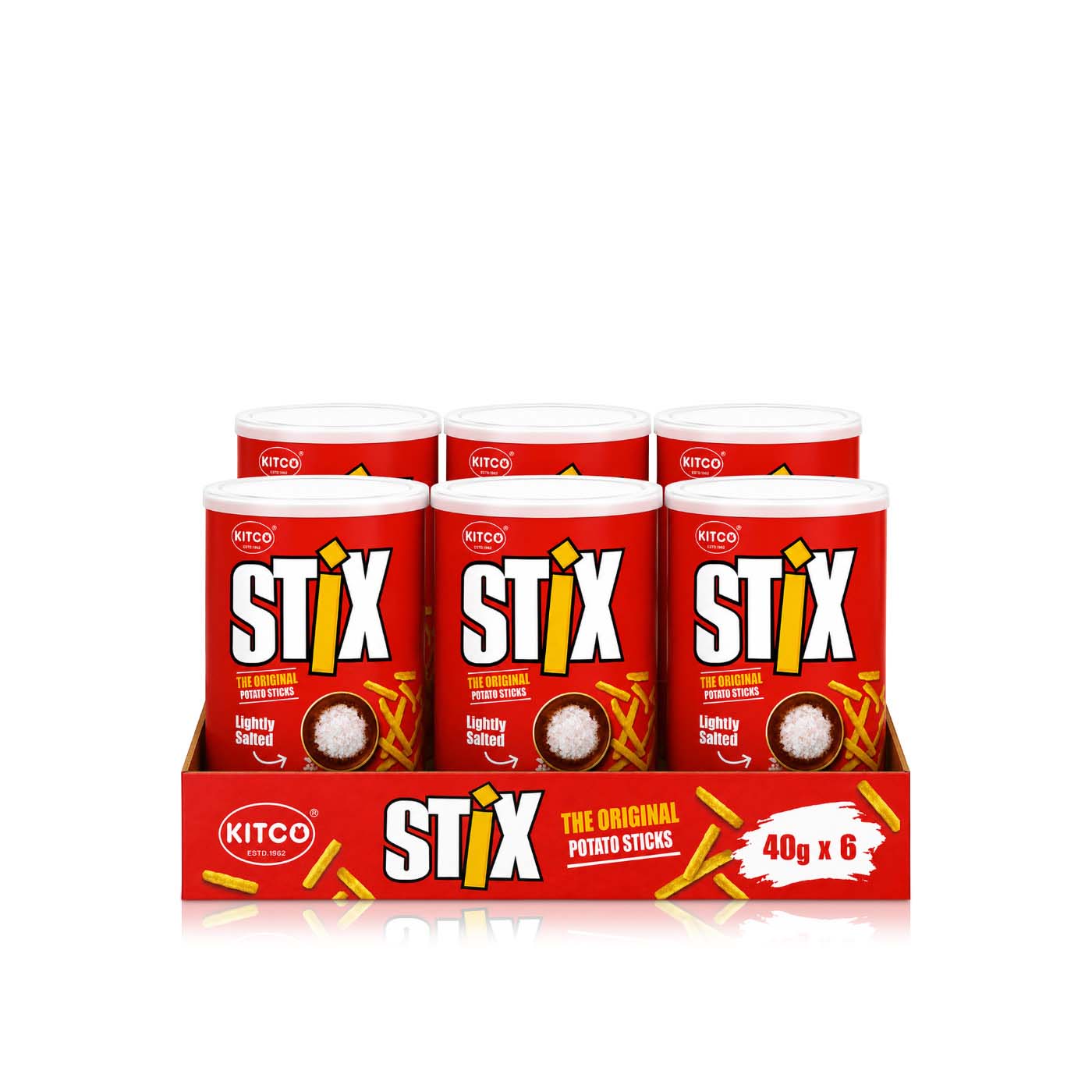 Kitco Lightly Salted Stix 40g x 6