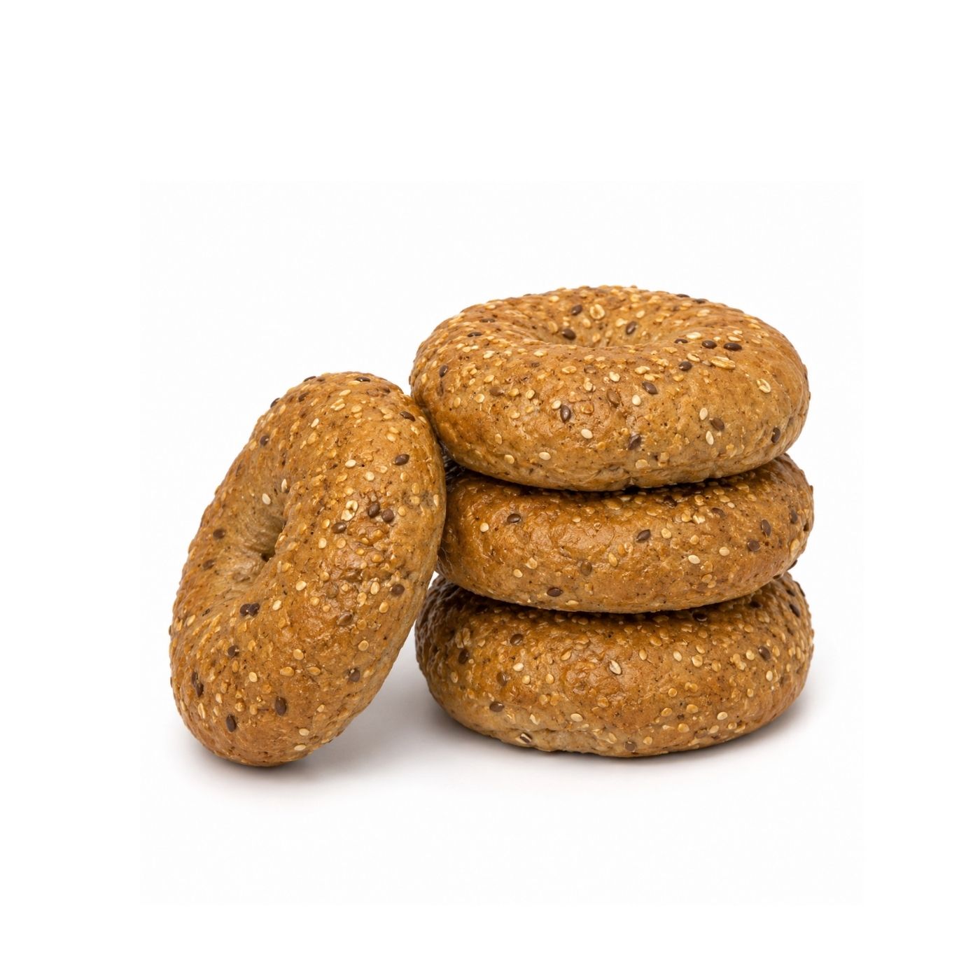 Spinneysfood Multigrain Bagel Buns x 4