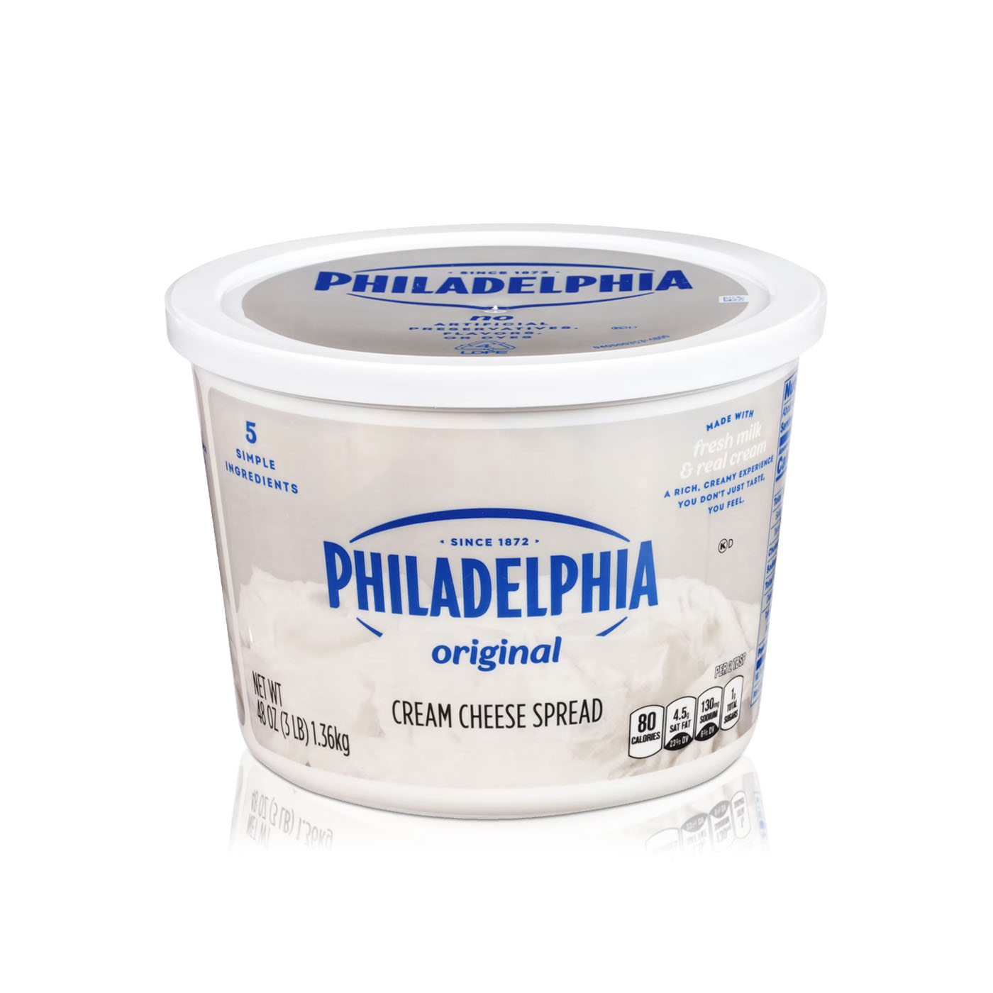 Philadelphia Original Cream Cheese Spread 1.36kg