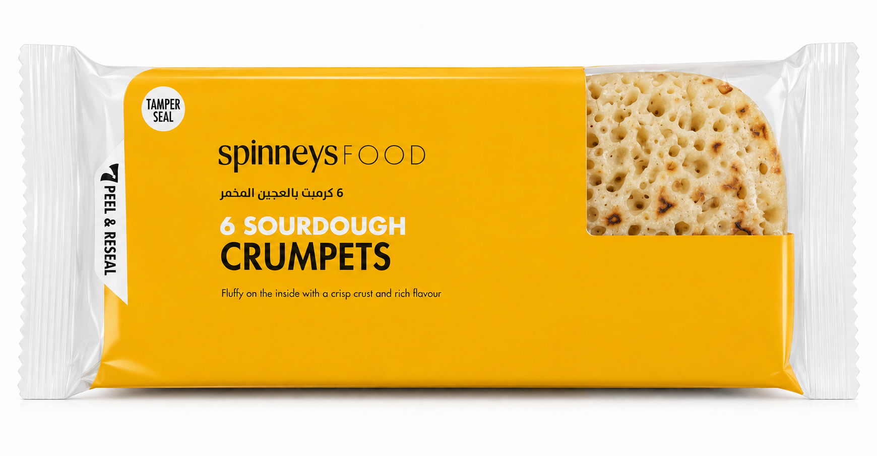 Spinneysfood Sourdough Crumpets x 6 330g