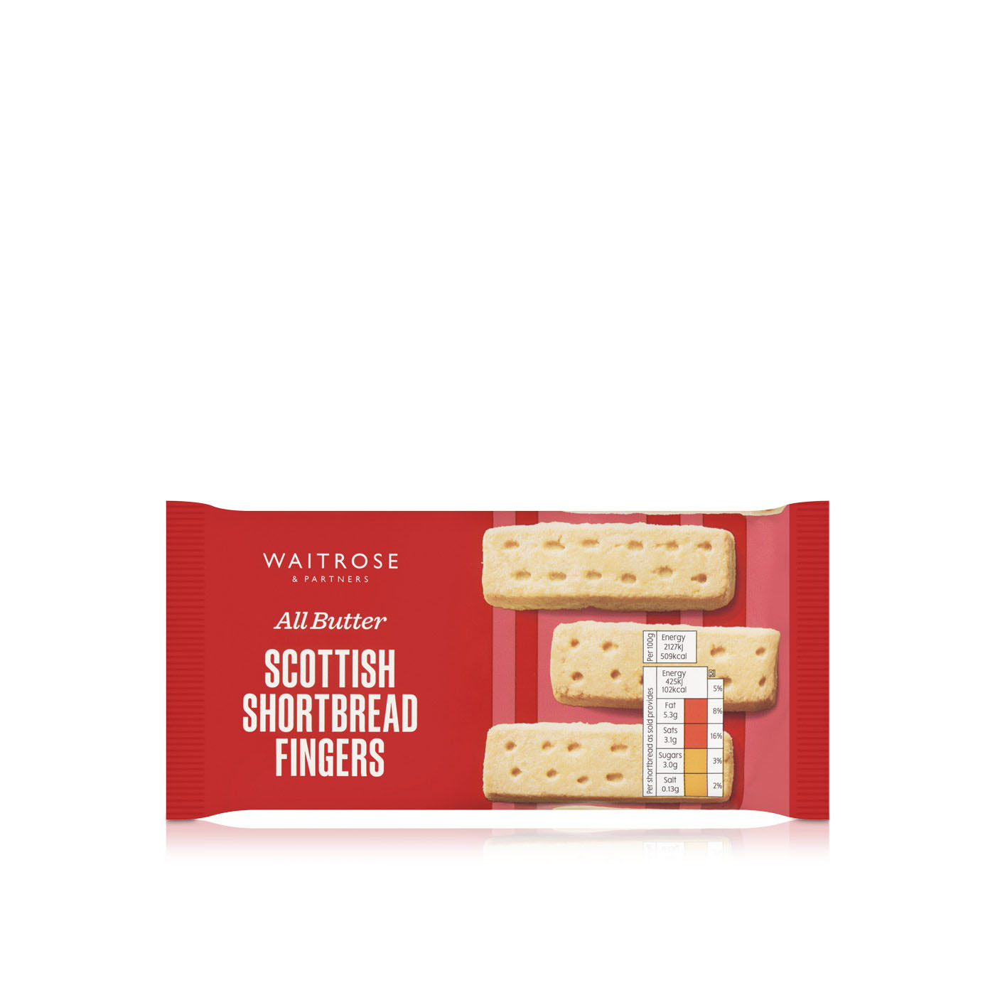 Waitrose Shortbread Fingers 200g