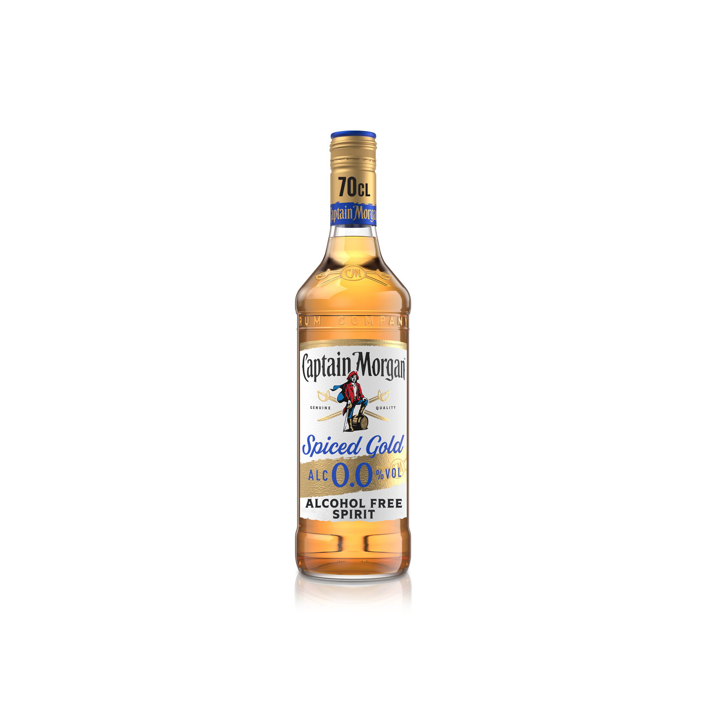 Captain Morgan Non-Alcoholic Spiced Gold Drink 700ml