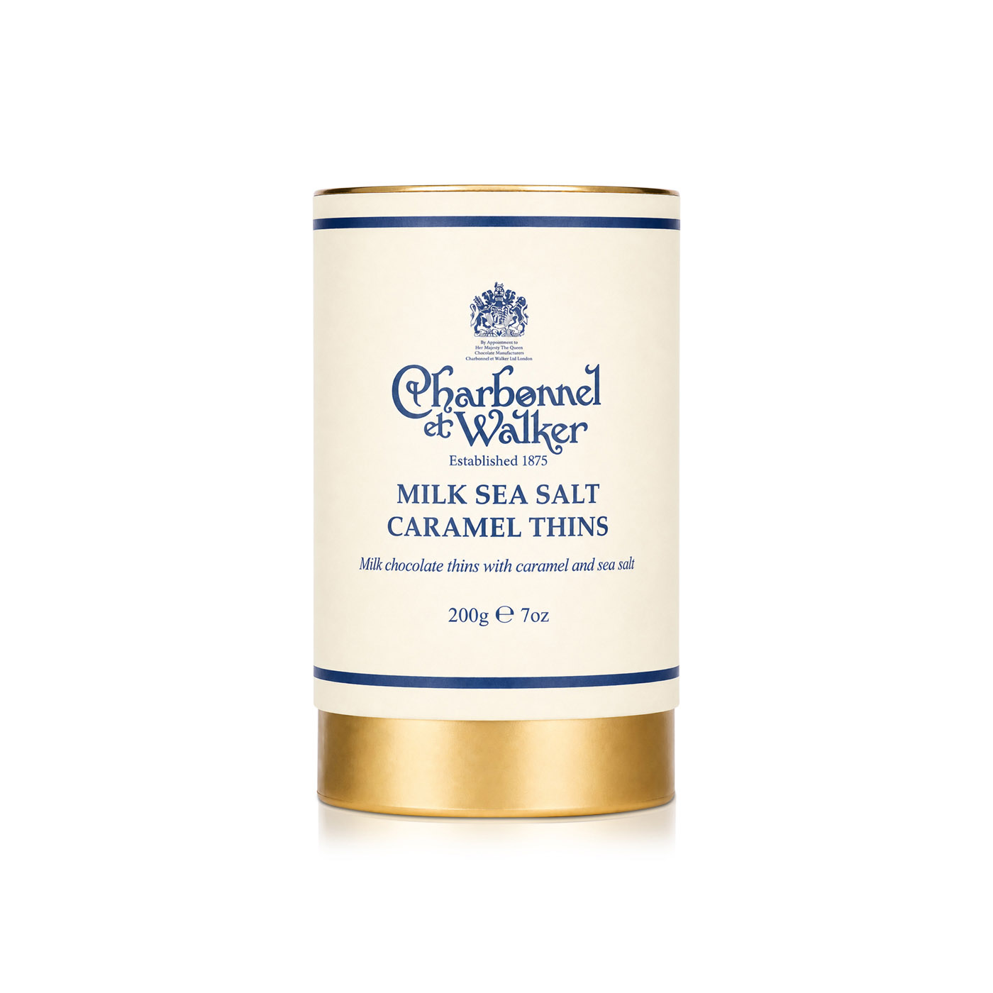Charbonnel Et Walker Milk Sea Salt Caramel Thins 195g