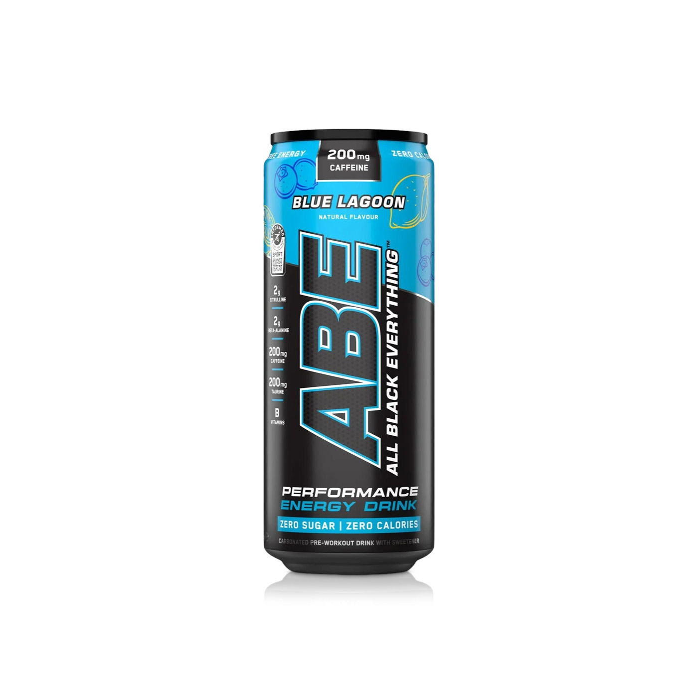 Applied Nutrition Abe Blue Lagoon Energy Drink 330ml