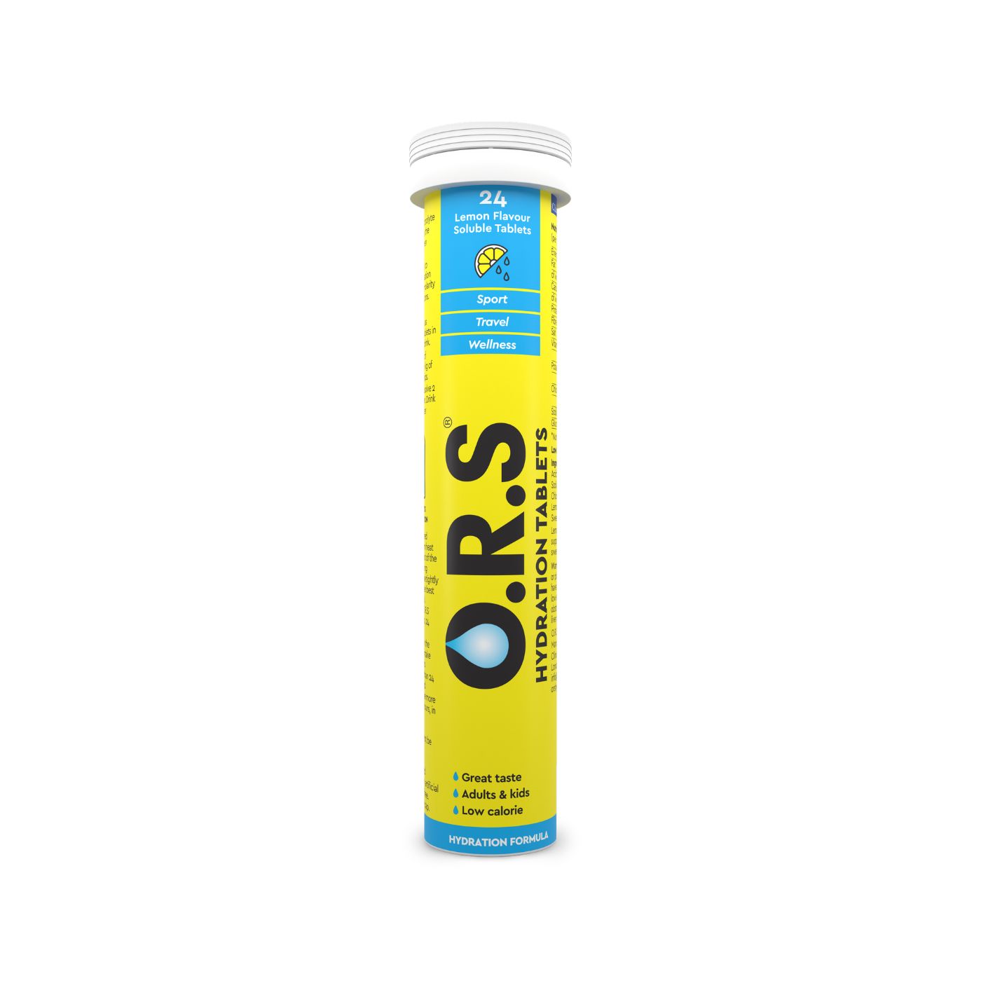 O.R.S Hydration Tablets Lemon x24