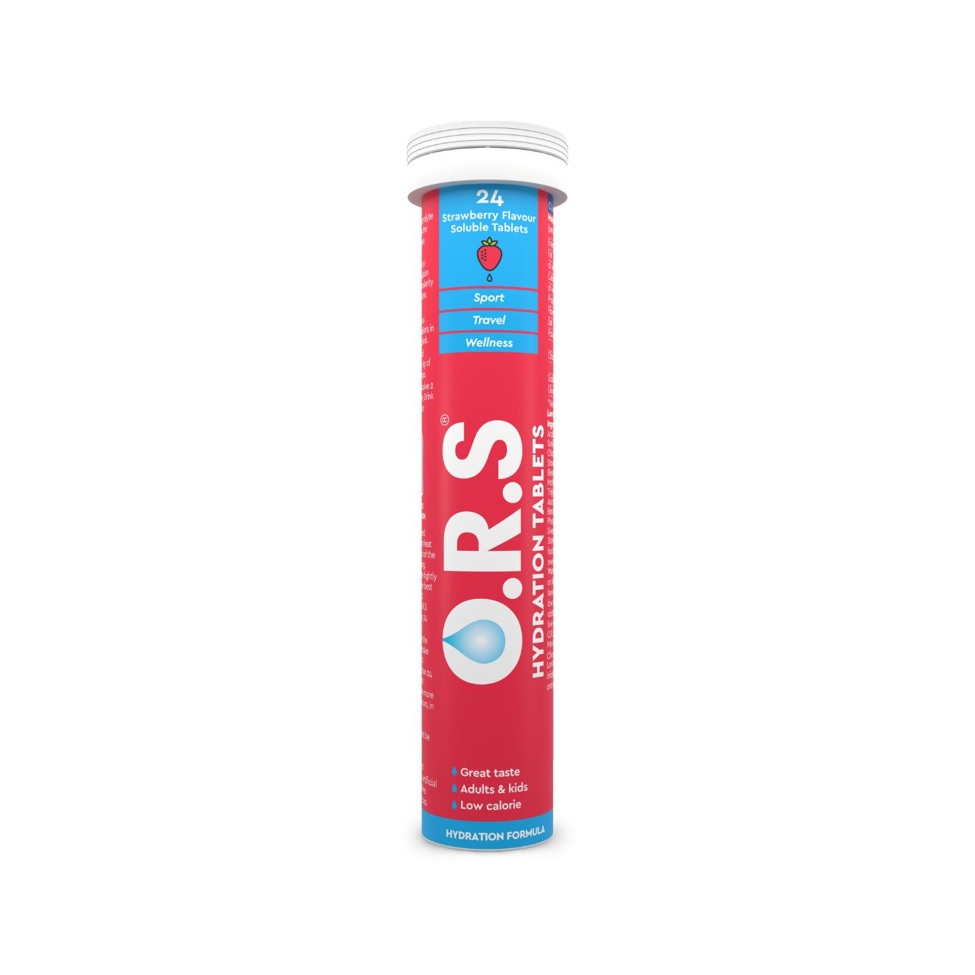 O.R.S Hydration Tablets Strawberry x24