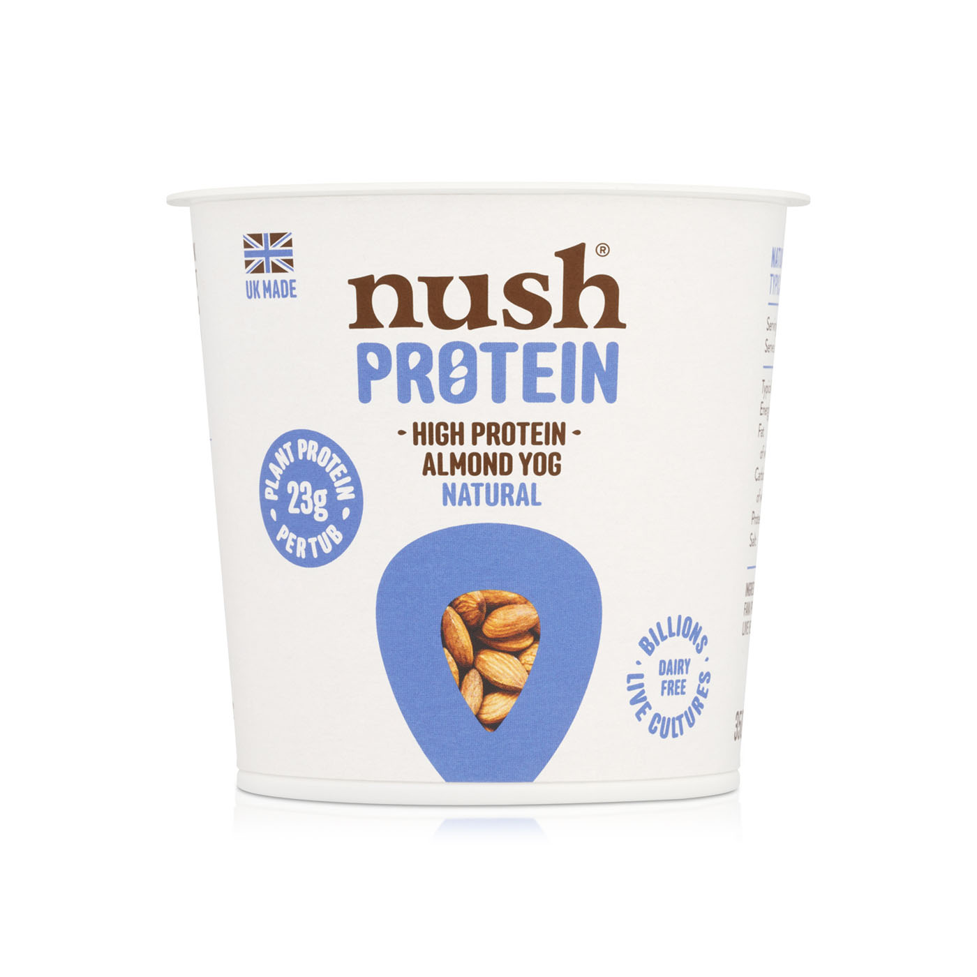 Nush Dairy-Free Almond Yog Natural 350g