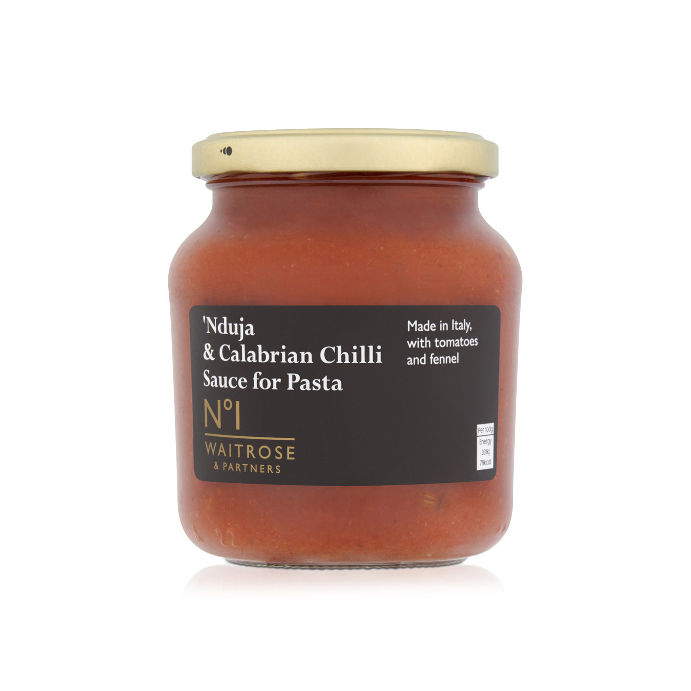 Waitrose No1 'Nduja & Calabrian Chilli Sauce for Pasta 290g