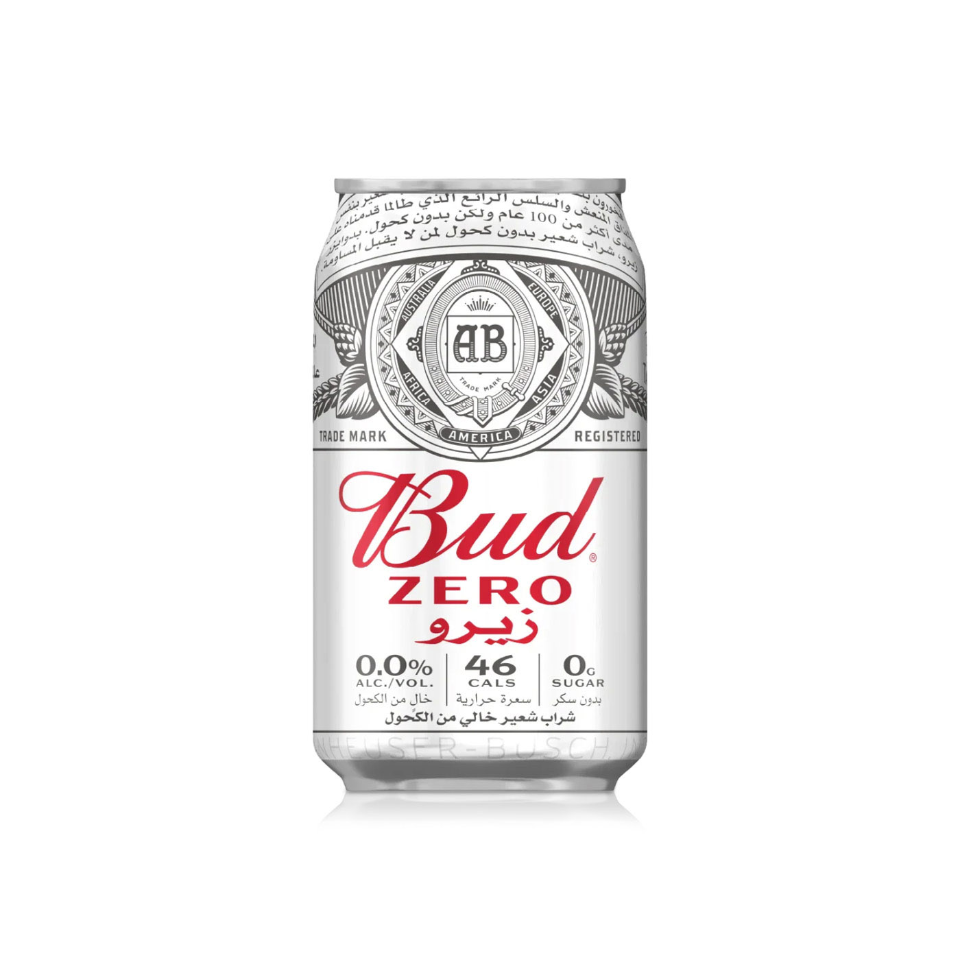 Budweiser Zero Non-Alcoholic Beer Can 330ml