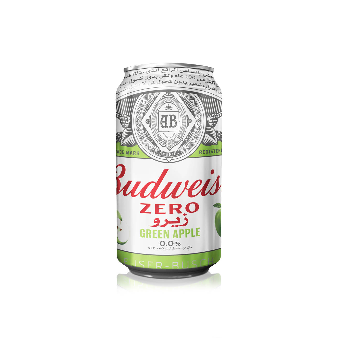 Budweiser Zero Apple Alcohol Free Beer Can 330ml