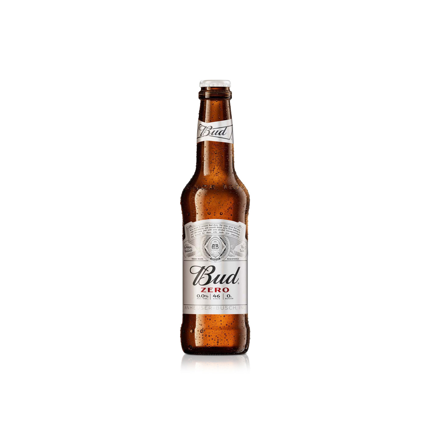 Budweiser Zero Malt Drink Bottle 330ml