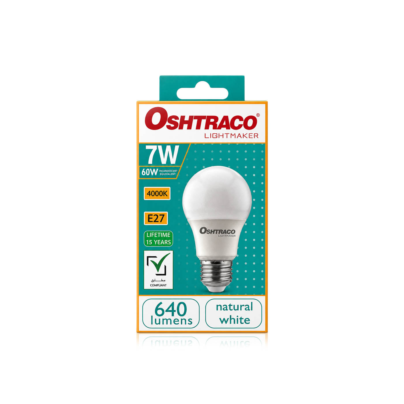 Oshtraco Lightmaker 7W LED Bulb Natural White E27