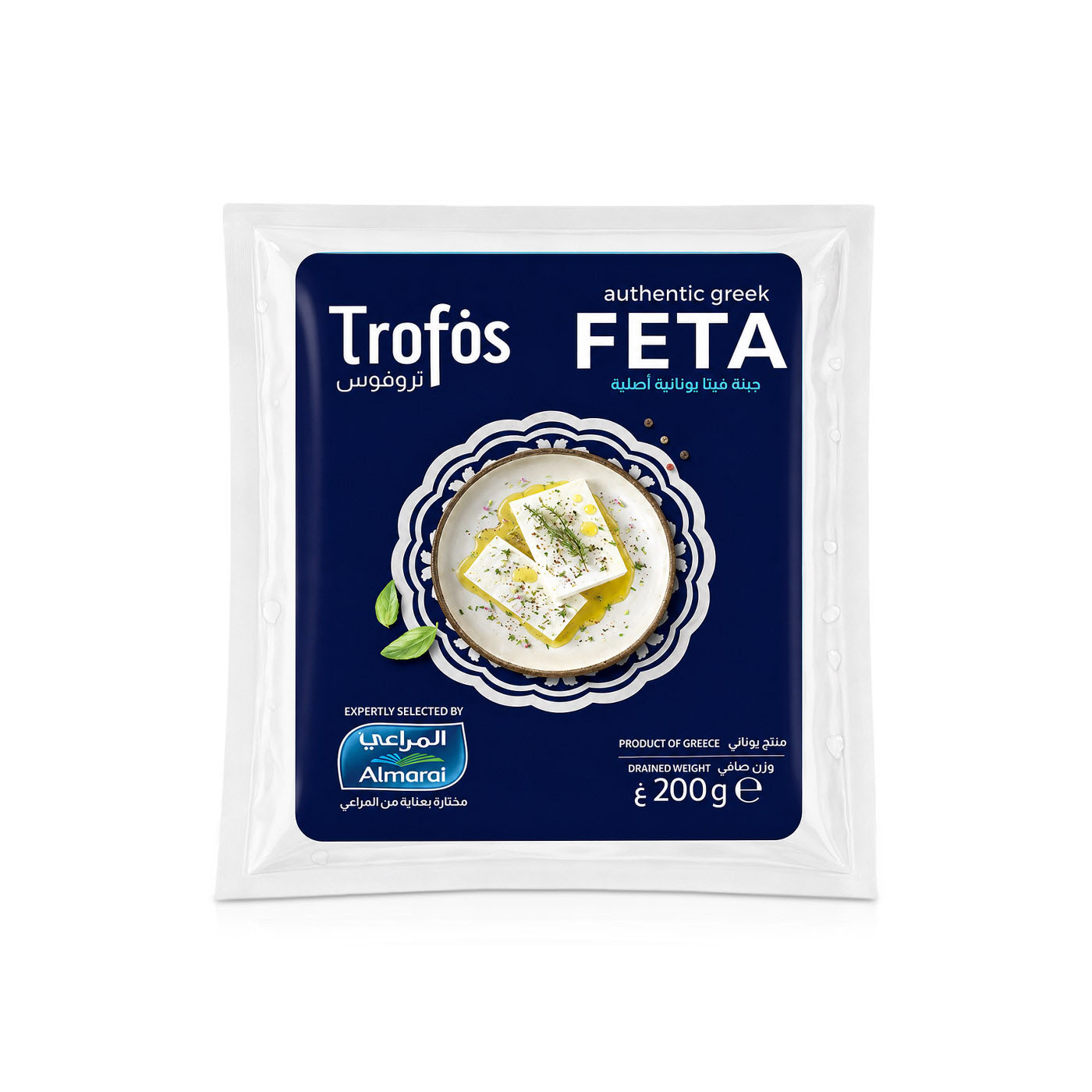 Almarai Trofos Greek Feta Cheese 200g