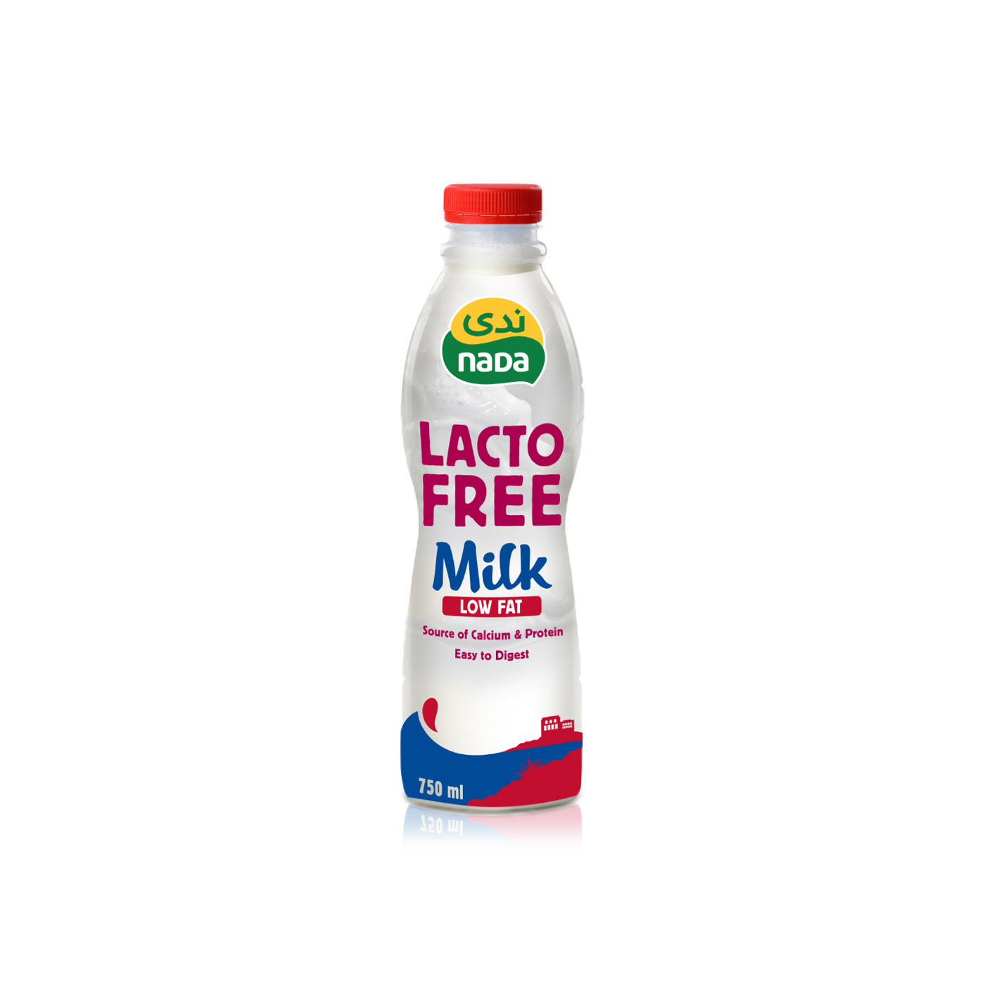 Nada Lacto Free Low Fat Milk 750ml