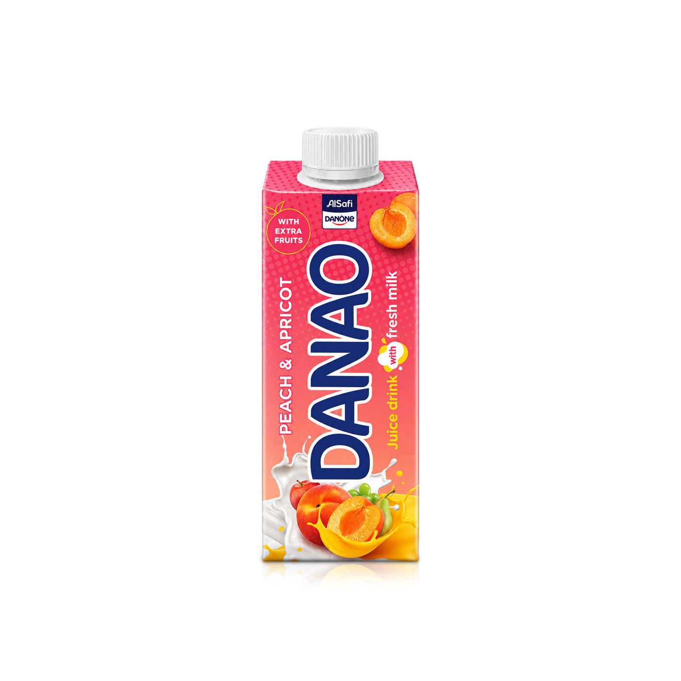 Danone Danao Peach & Apricot Milk Drink 180ml