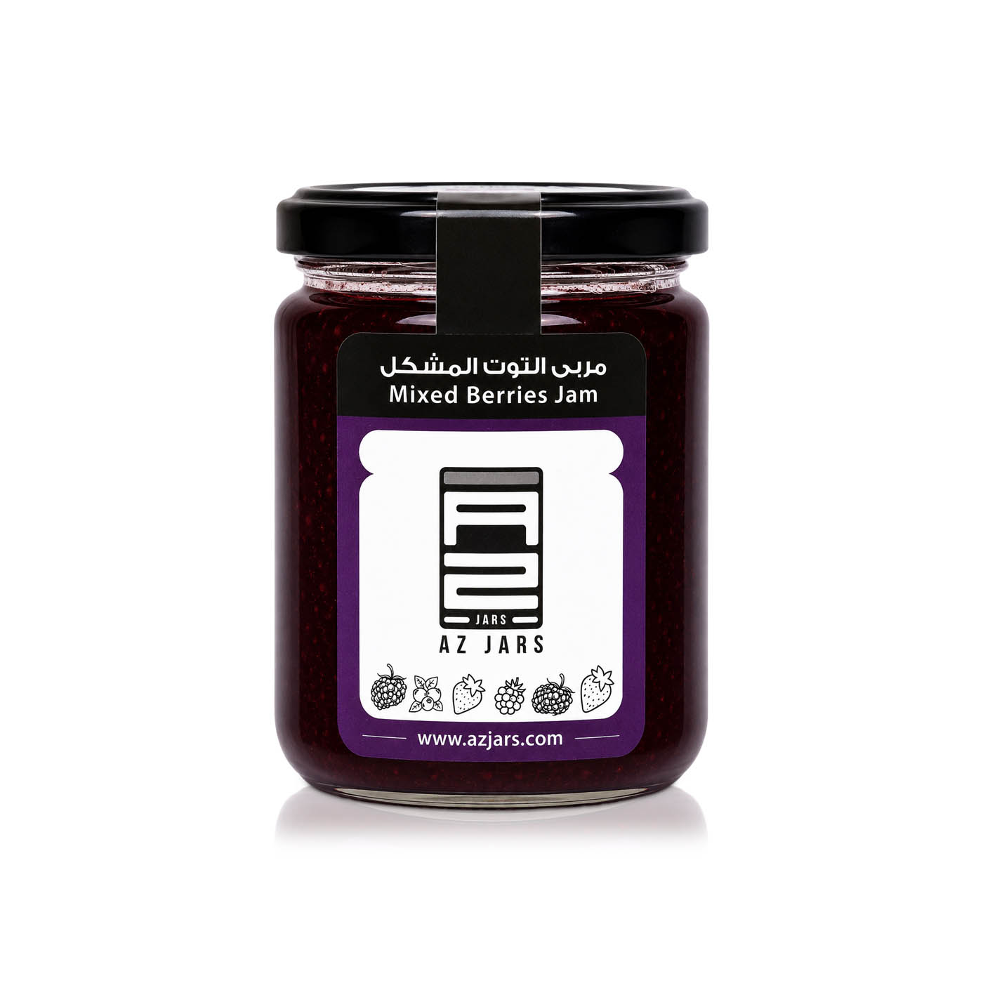AZ Jars Mixed Berries Jam 250ml