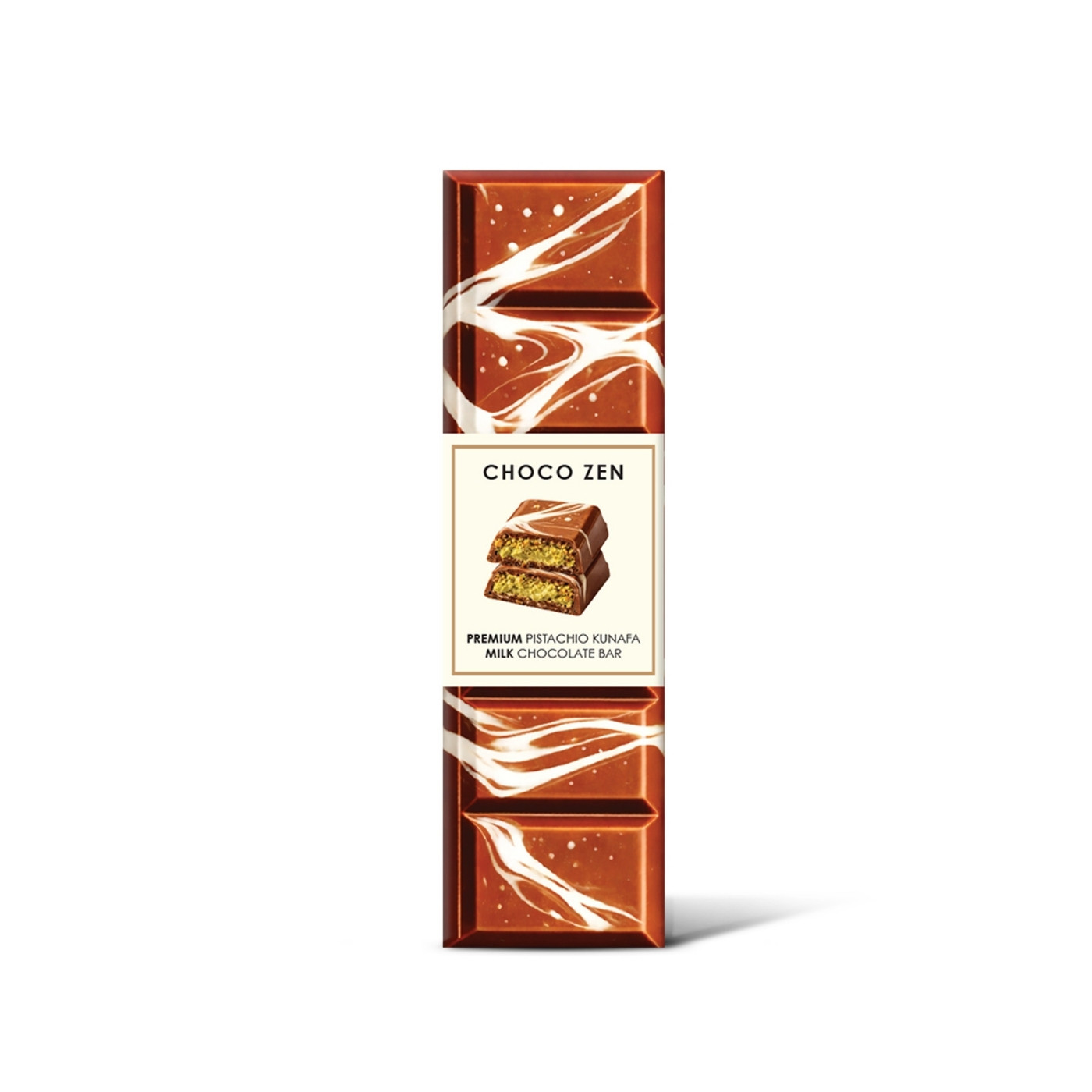 Choco Zen Pistachio Kunafa Milk Chocolate 45g