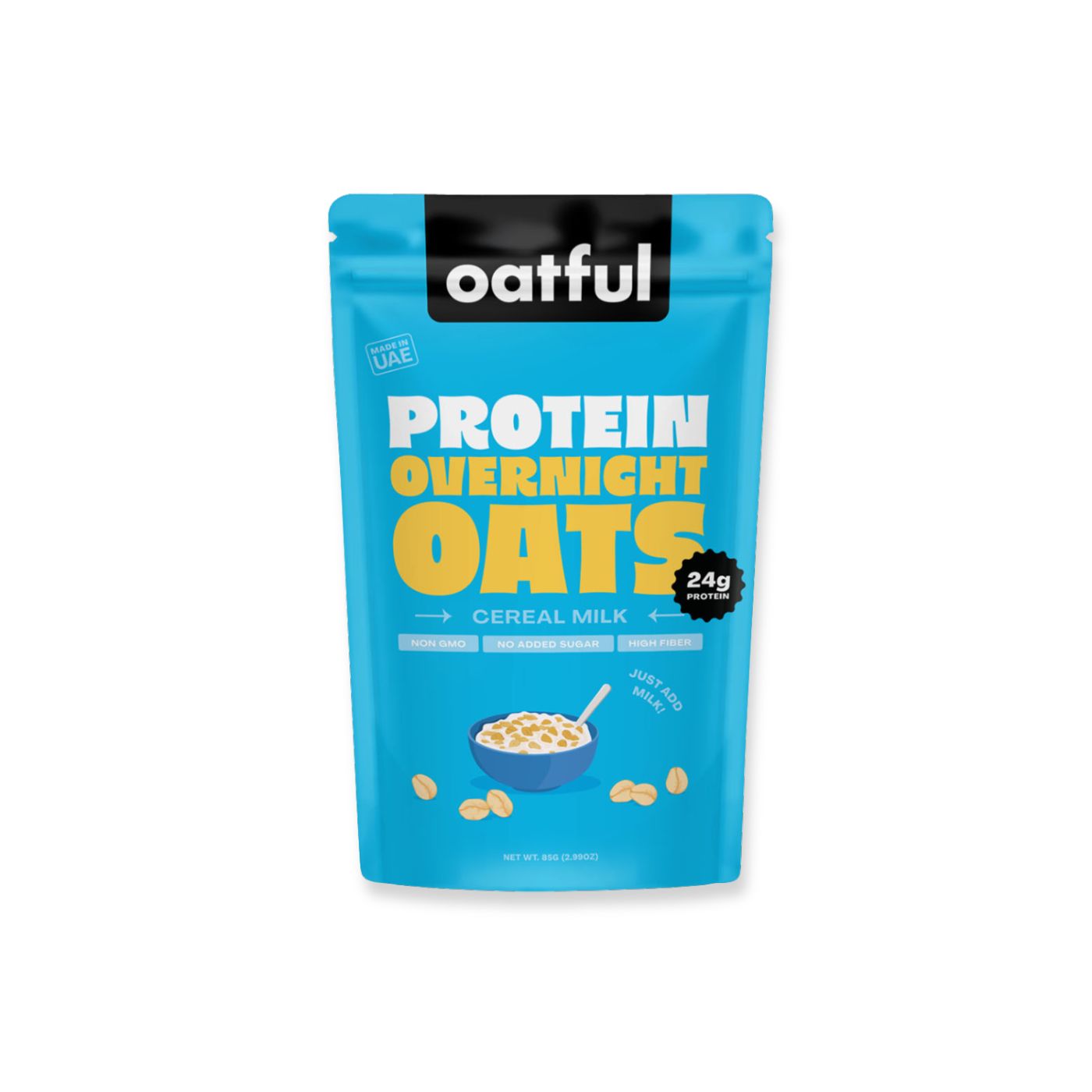 Oatful Cereal Milk Protein Overnight Oats 85g