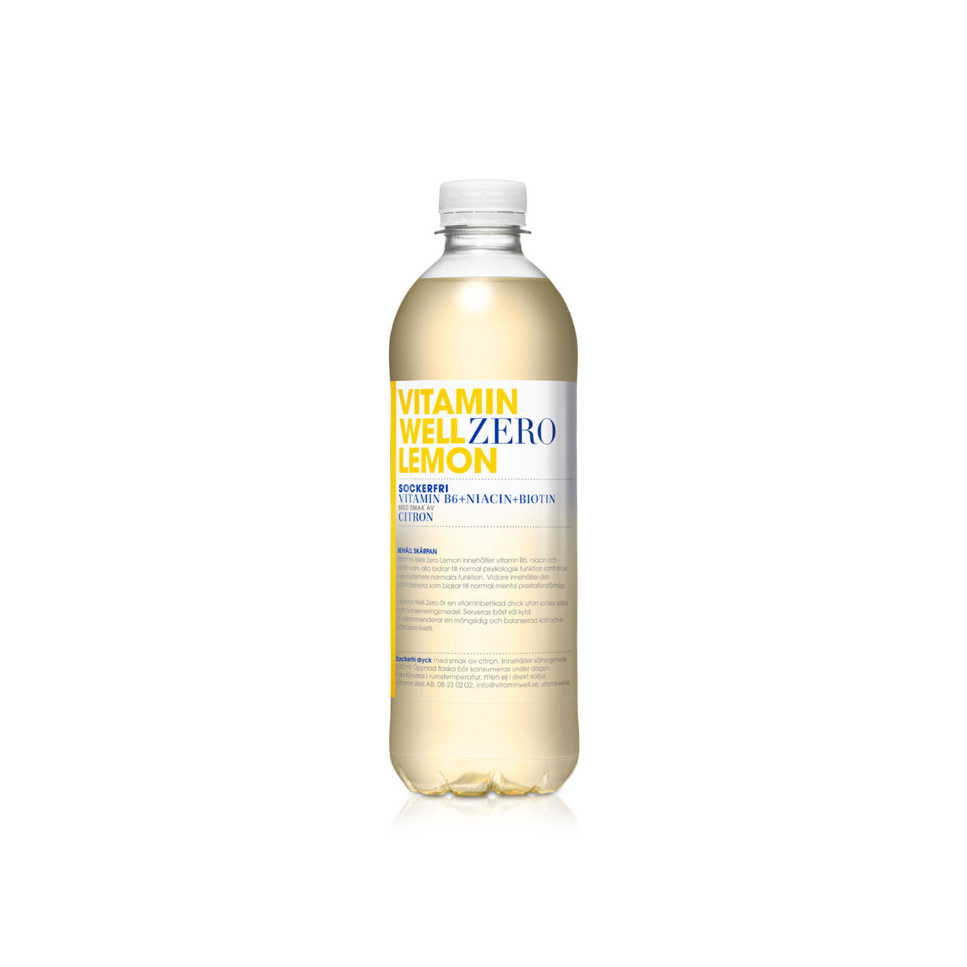 Vitamin Well Zero Lemon 500ml