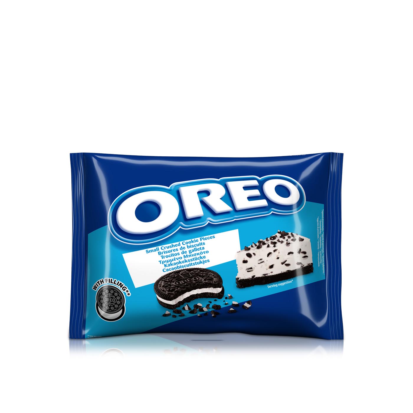 Oreo with Vanilla Crushed Cookie Pieces 400g