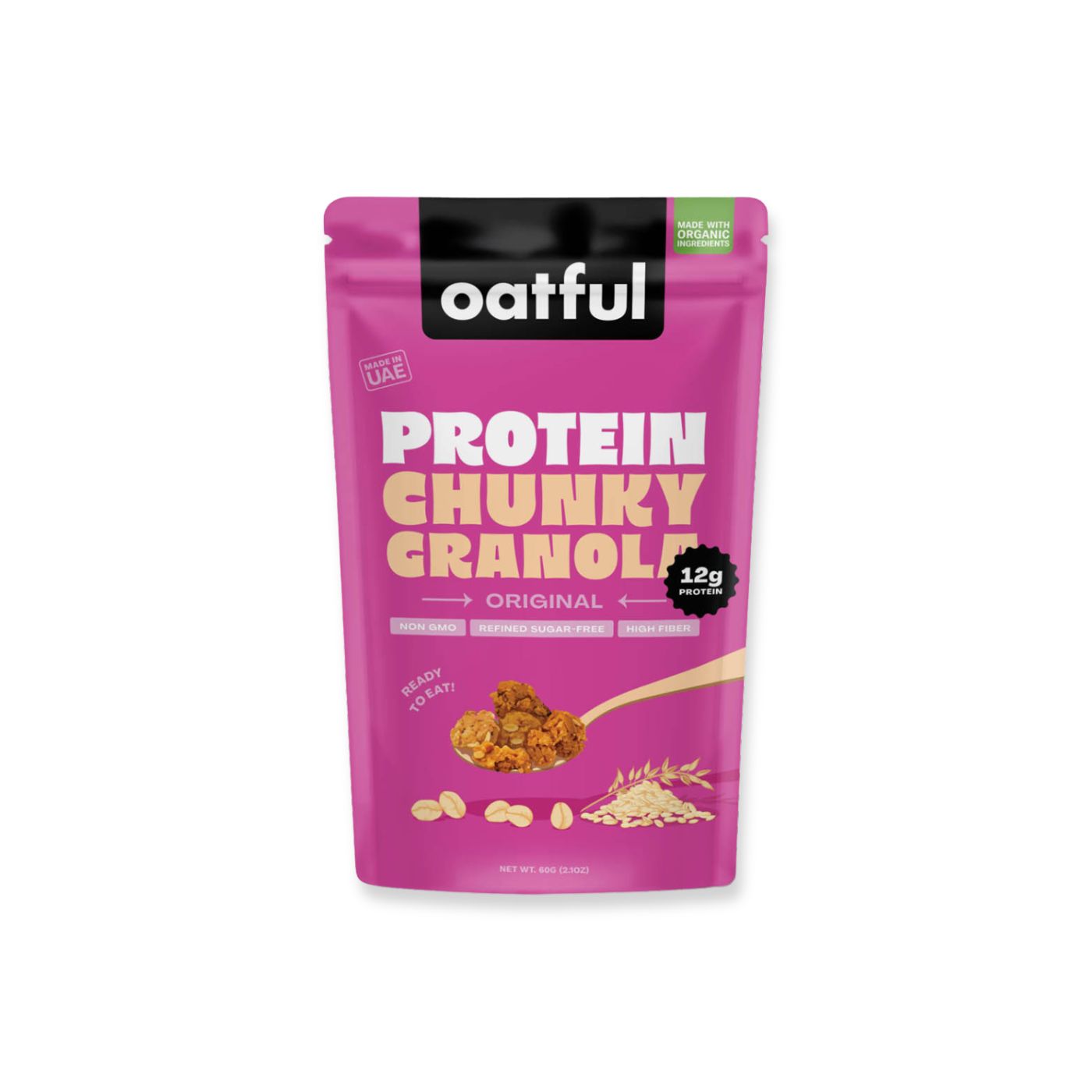 Oatful Organic Original Protein Granola 60g
